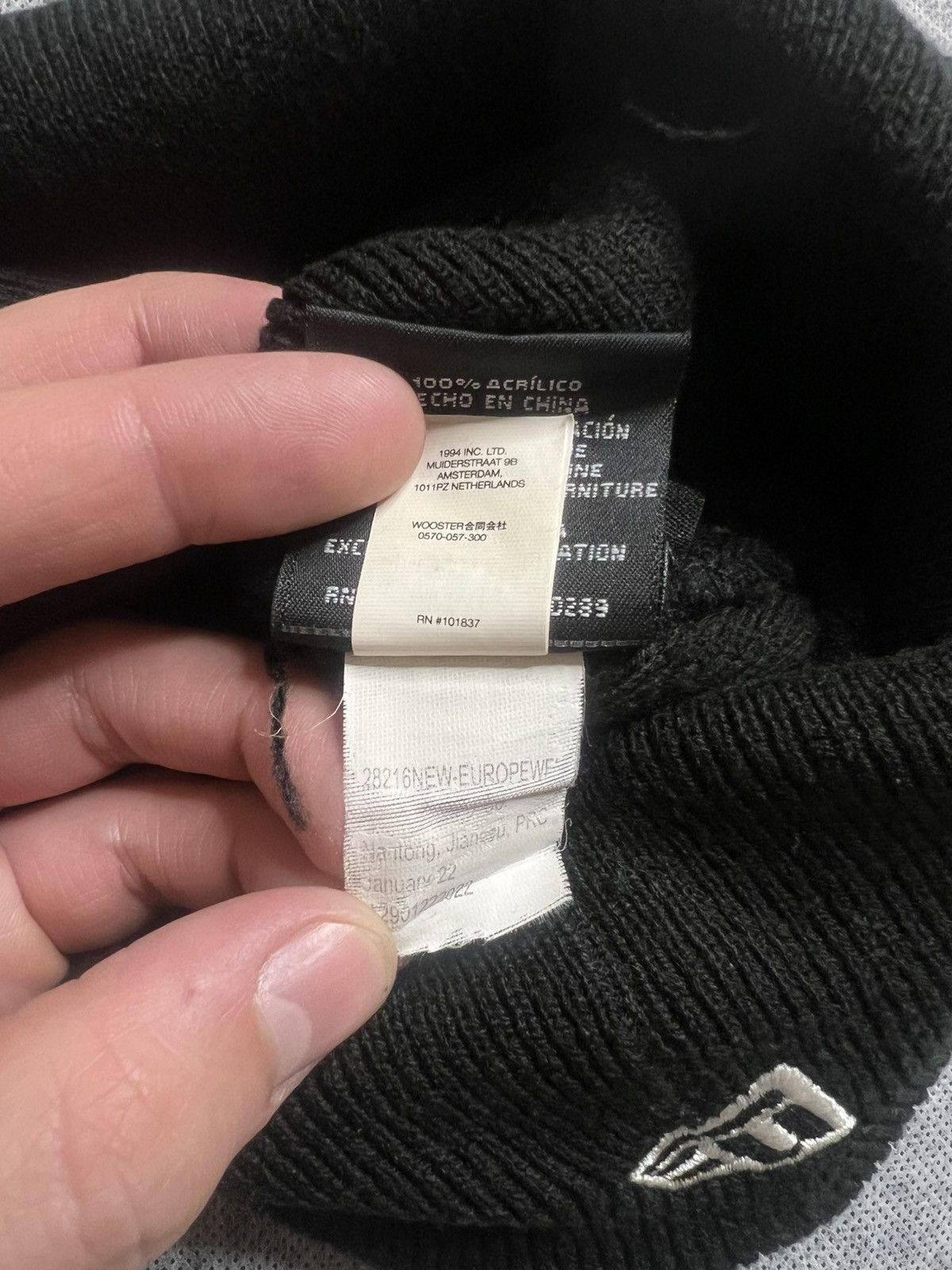 New Era × Supreme Supreme x New Era Multi Arc Beanie Hat Black Size ONE SIZE - 12 Thumbnail
