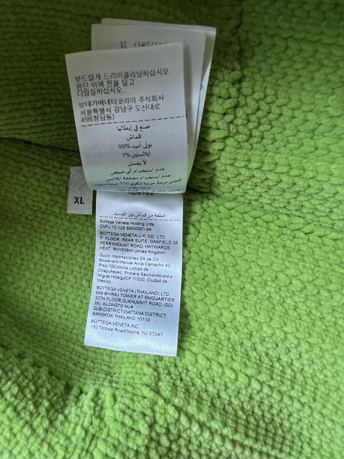 Bottega Veneta Bottega Veneta Alphabet Sweater Sz XL Size US XL / EU 56 / 4 - 23 Thumbnail