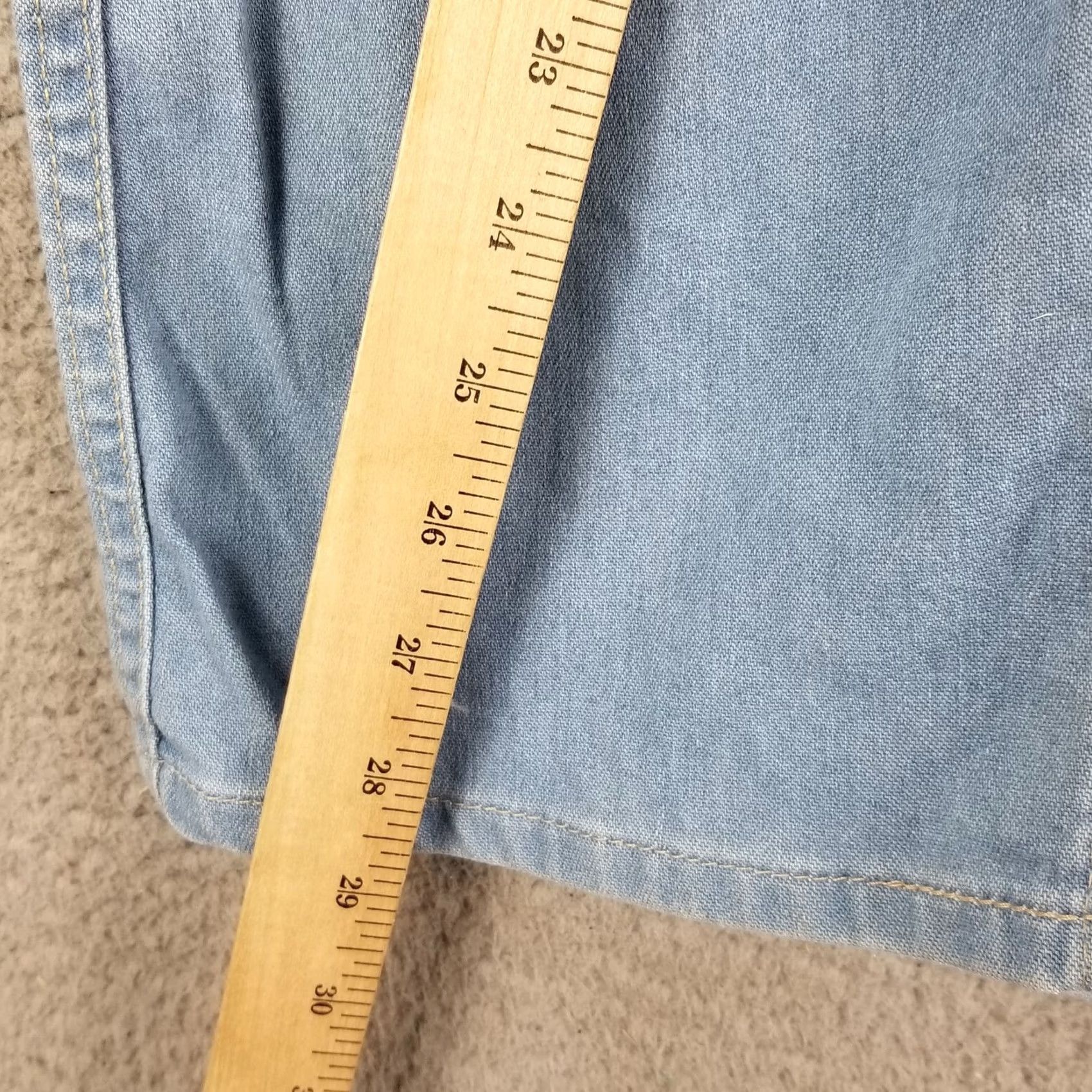 Levi's Levi's Jeans 32X30 Bootcut Blue Polyester Blend 1981 80s USA Unisex Adults Vintage Size US 32 / EU 48 - 6 Thumbnail