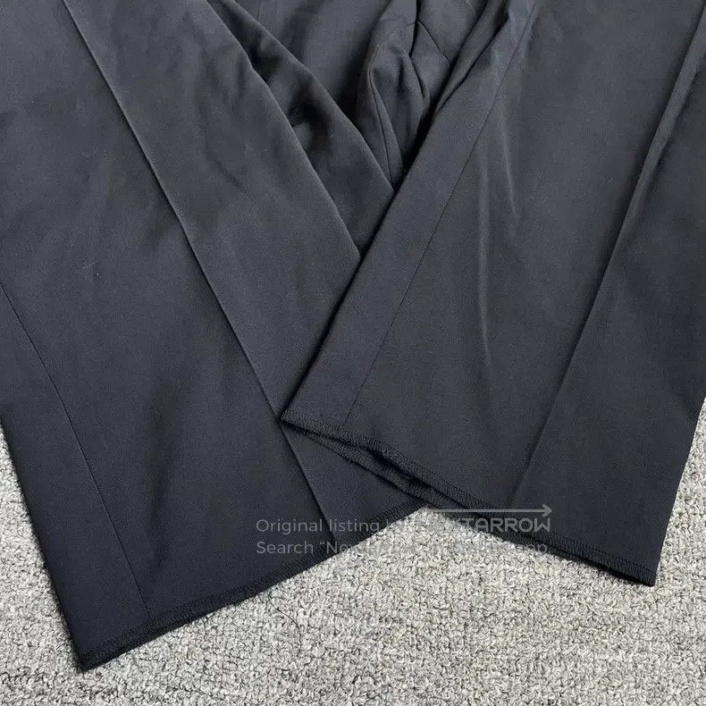Fendi Fendi Solid Color Pure Wool Tapered Pants - Khaki Size 44L - 3 Thumbnail