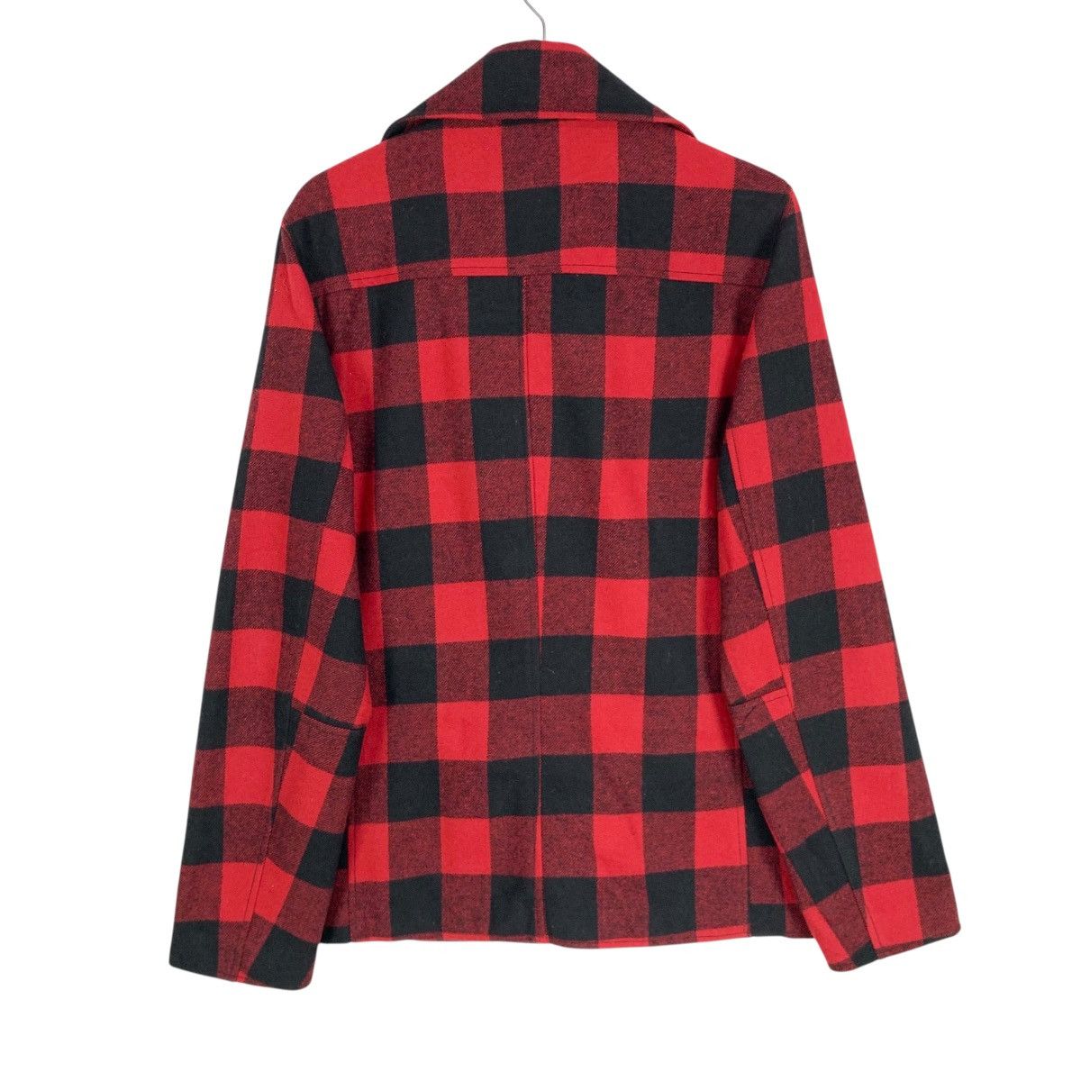 If Six Was Nine Vintage Flannel Jacket Double Collar Women Tartan Jacket Size S / US 4 / IT 40 - 14 Thumbnail
