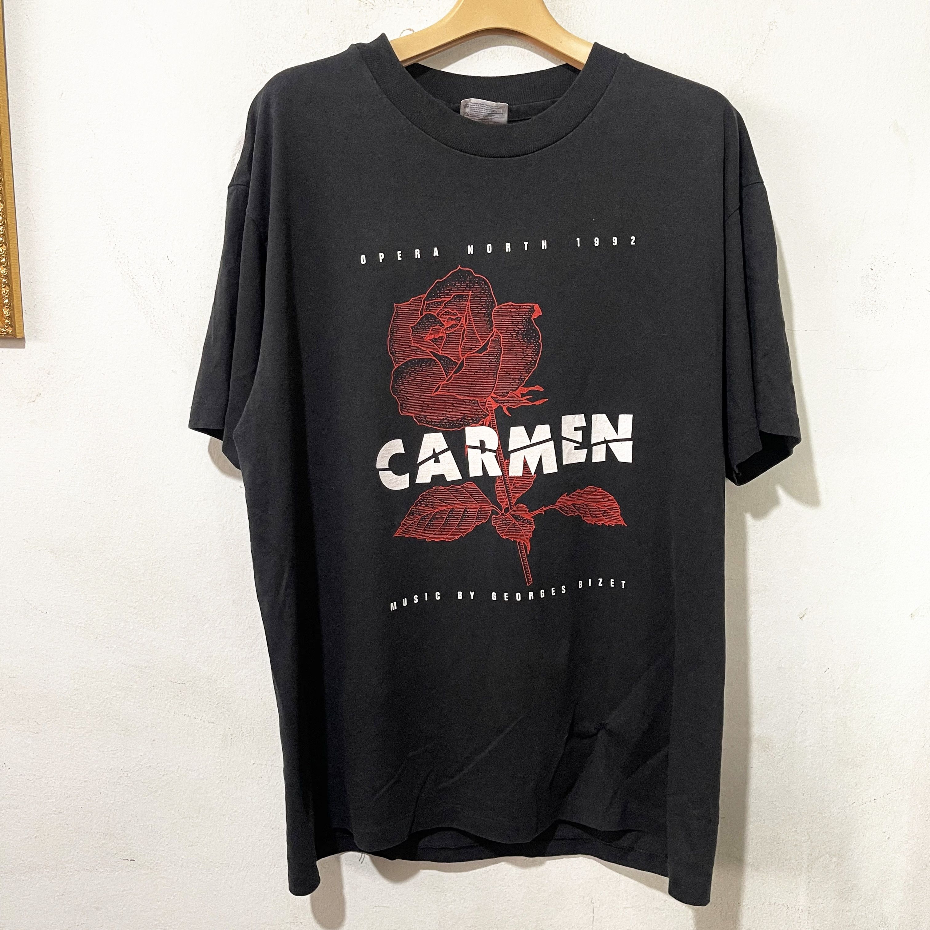 Vintage Vintage 1992 Opera North Carmen T-Shirt Size US L / EU 52-54 / 3 - 1 Thumbnail