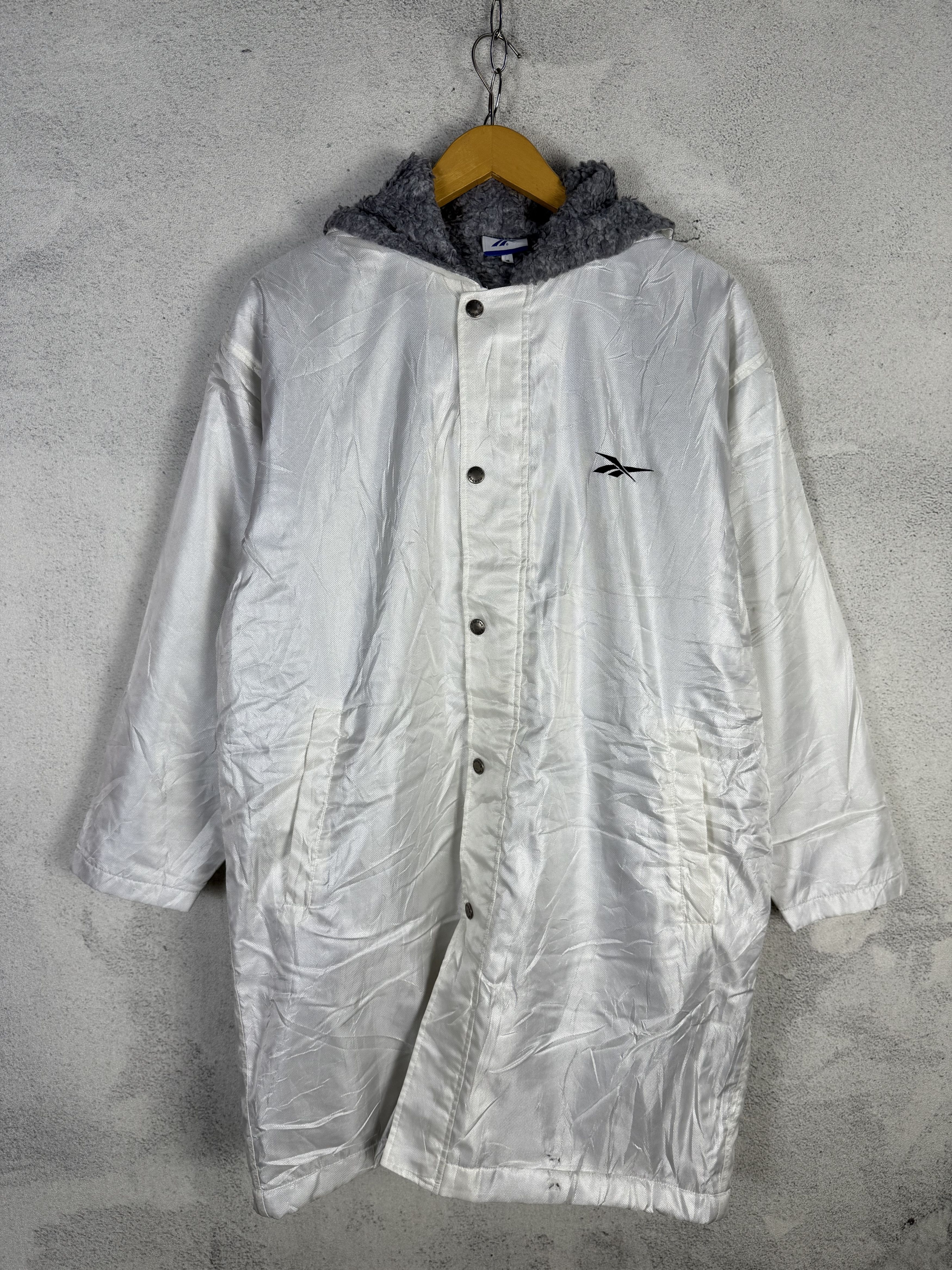 Reebok Vintage 90s Reebok Winter Coat Jacket Size US L / EU 52-54 / 3 - 3 Thumbnail
