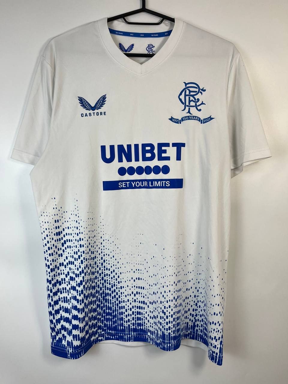 Castore RANGERS FC 2021 2022 AWAY SHIRT FOOTBALL CASTORE SIZE M Size US M / EU 48-50 / 2 - 1 Thumbnail