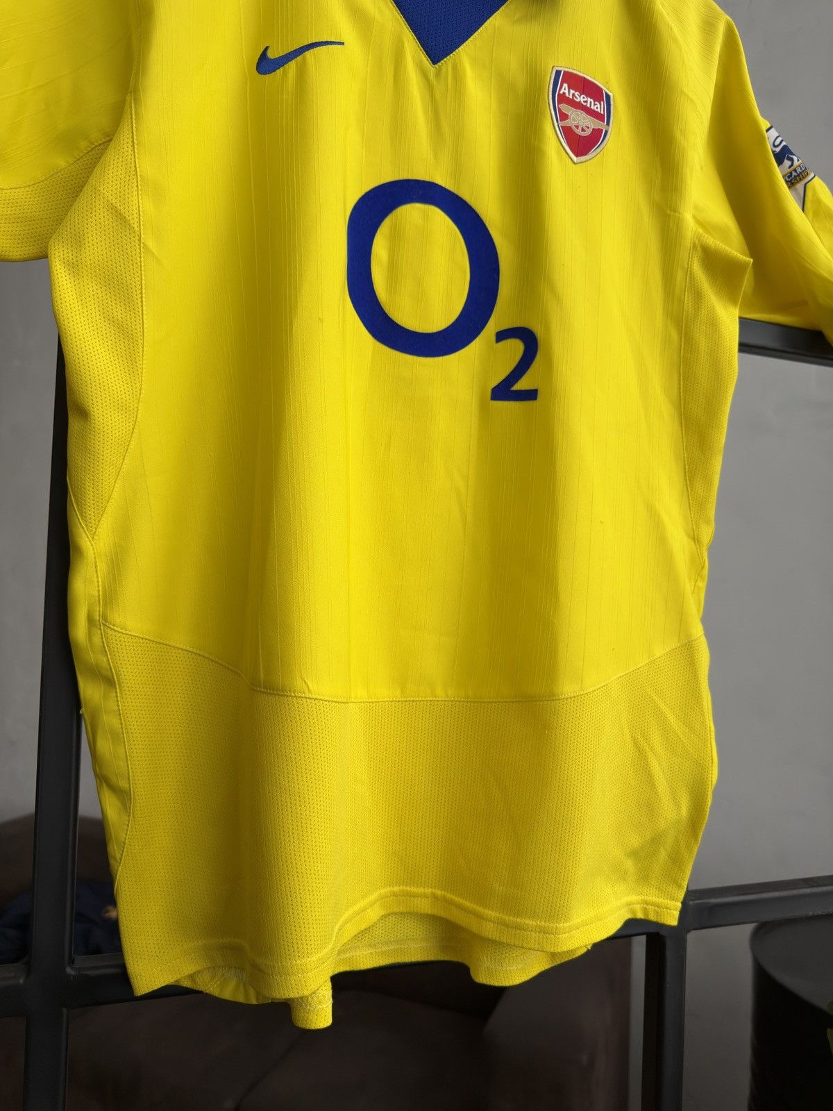 Nike ARSENAL LONDON 2003/2004 FOOTBALL SHIRT JERSEY AWAY NIKE Size US XS / EU 42 / 0 - 7 Thumbnail