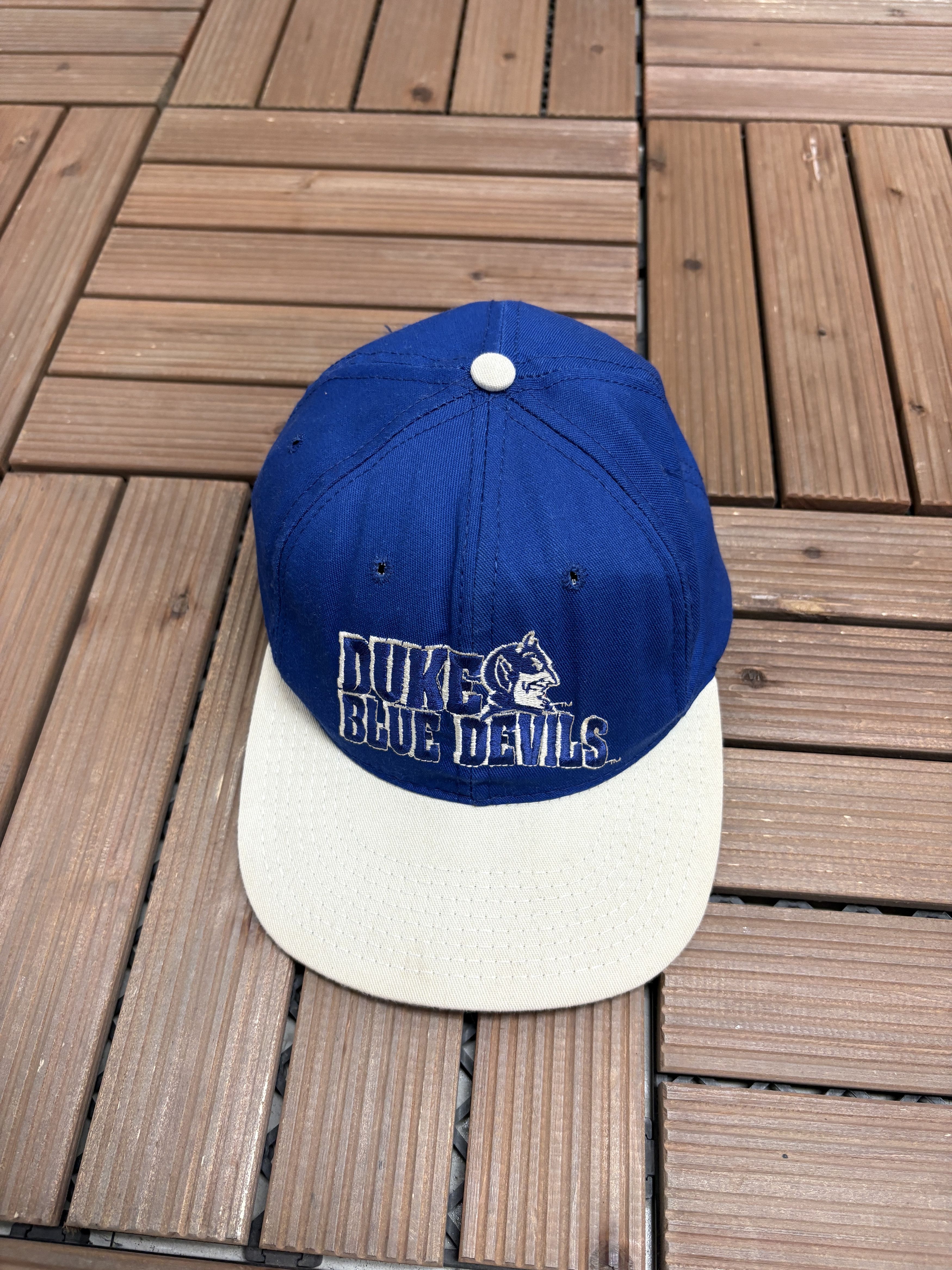 Vintage Duke Blue Devils Vintage Blue Snap Back Hat Cap Size ONE SIZE - 1 Thumbnail