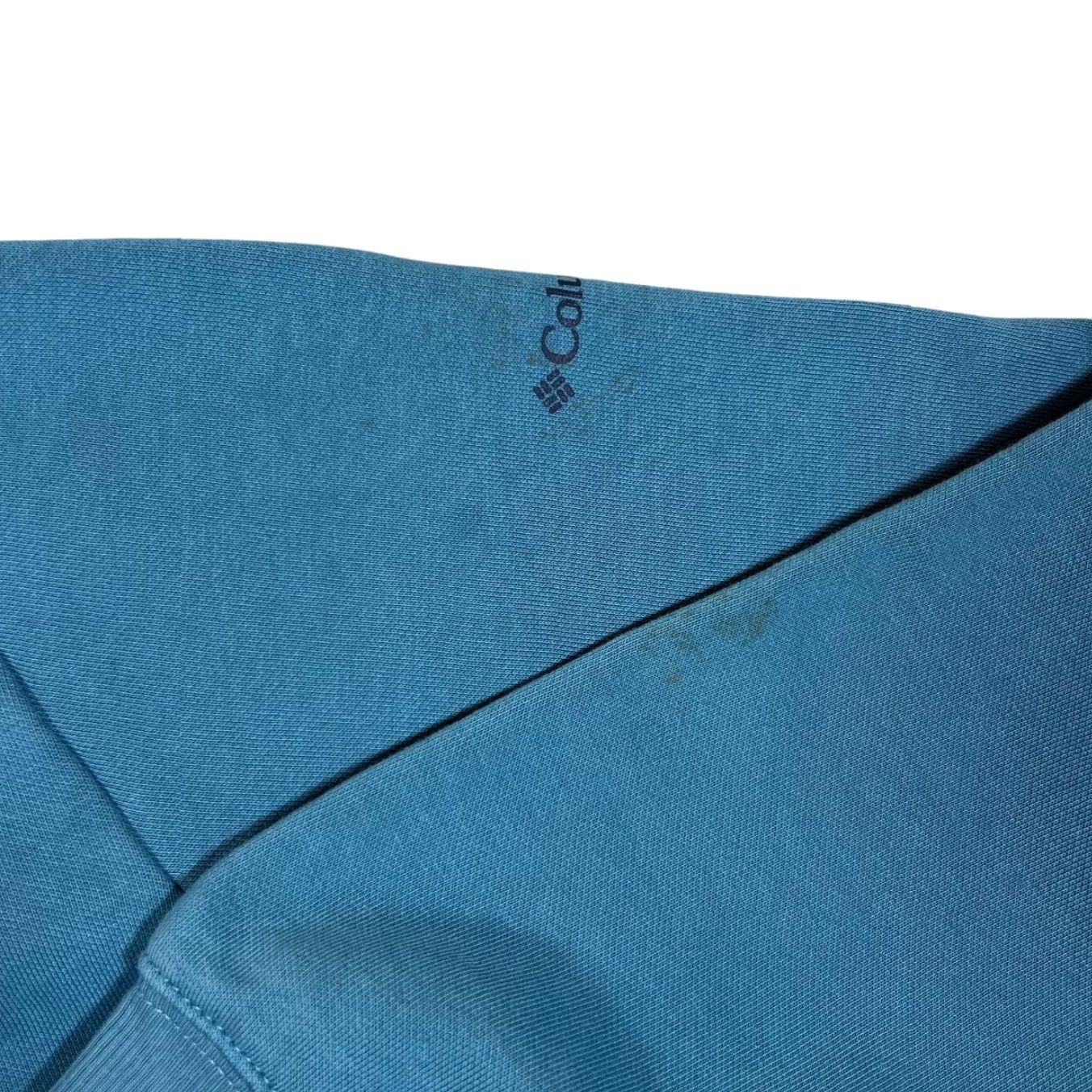 Vintage COLUMBIA SPORTSWEAR Logo Spellout Graphic Blue Pullover Hoodie Women's XL Shirt Hoodie Pullover Logo Blue Womens XL - Georgia? Size XL / US 12-14 / IT 48-50 - 5 Thumbnail
