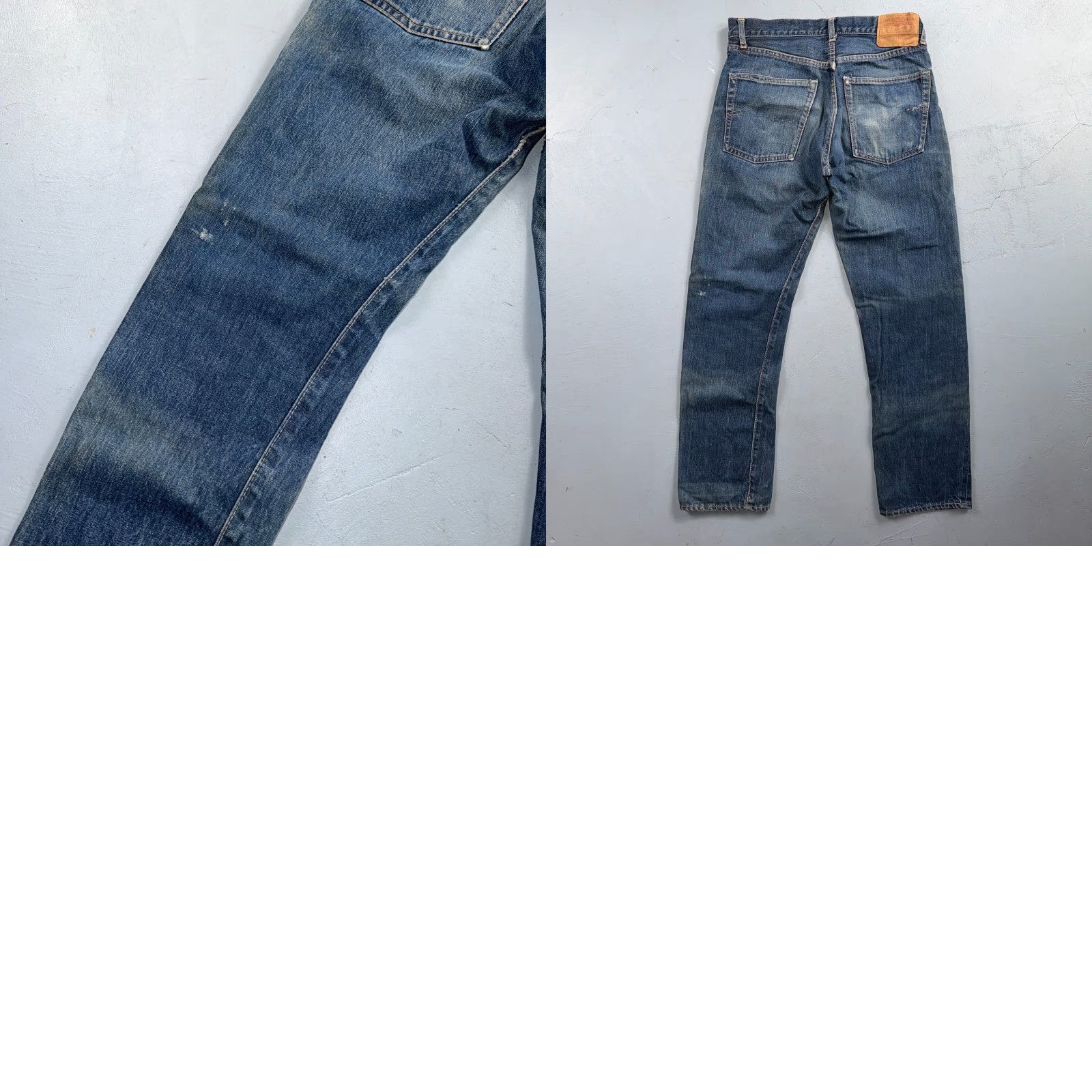 Levi's VINTAGE Levis 505 Big E 60s Redline Selvedge USA XX 1960s Jeans 501 Act 31x28 Mens Size US 31 - 11 Thumbnail