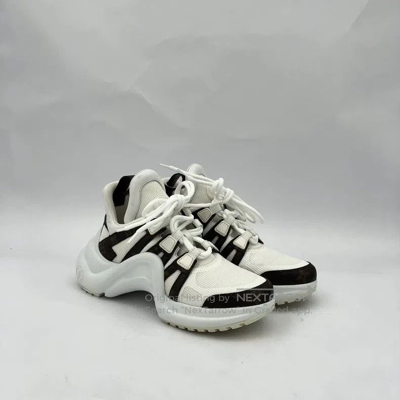 Louis Vuitton Louis Vuitton Archlight Color-Block Floral Lace-Up Casual Size US 5.5 / IT 35.5 - 2 Thumbnail