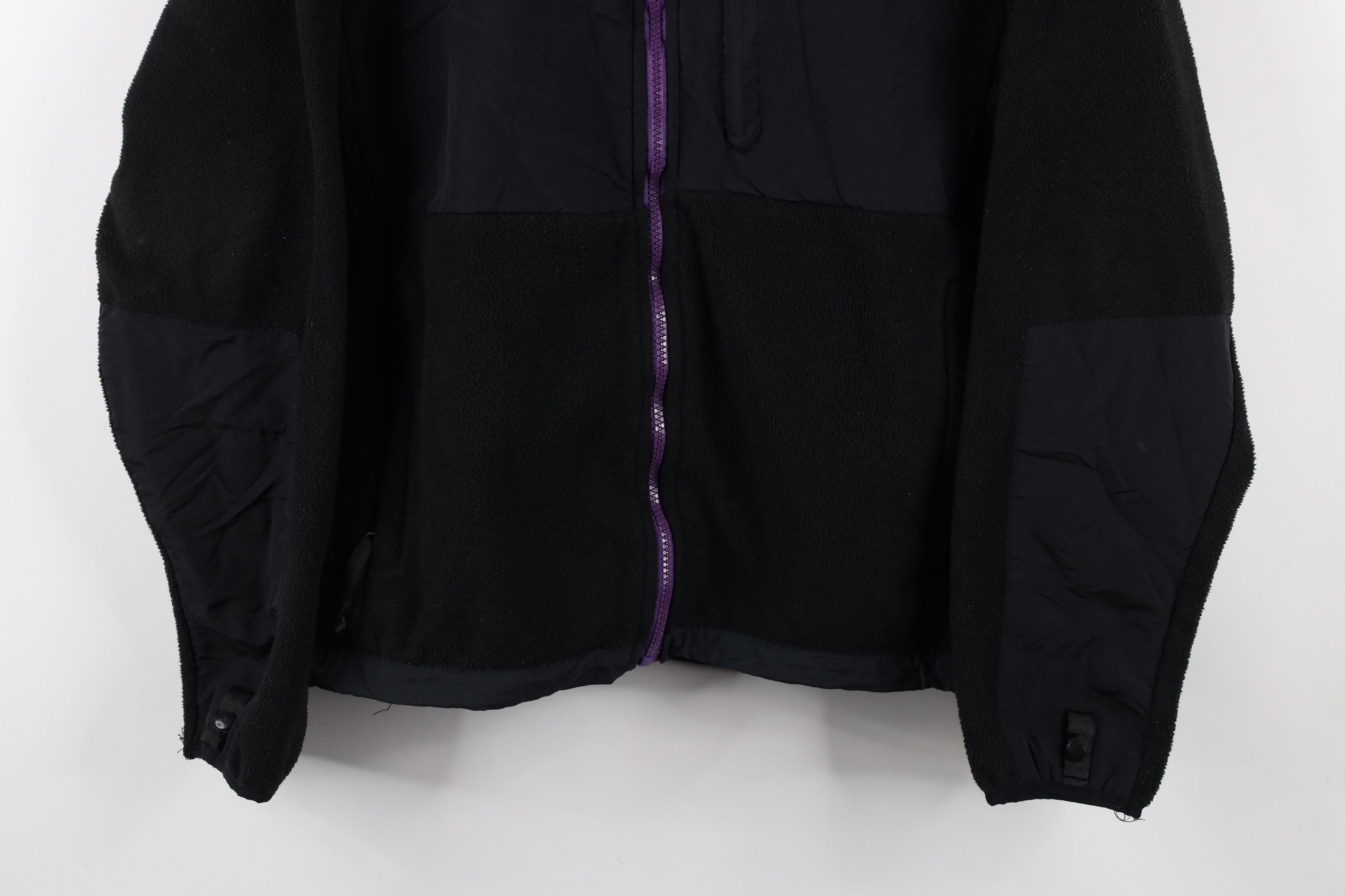 The North Face × Vintage Vintage The North Face Denali Fleece Jacket Black Purple Size XL / US 12-14 / IT 48-50 - 3 Thumbnail
