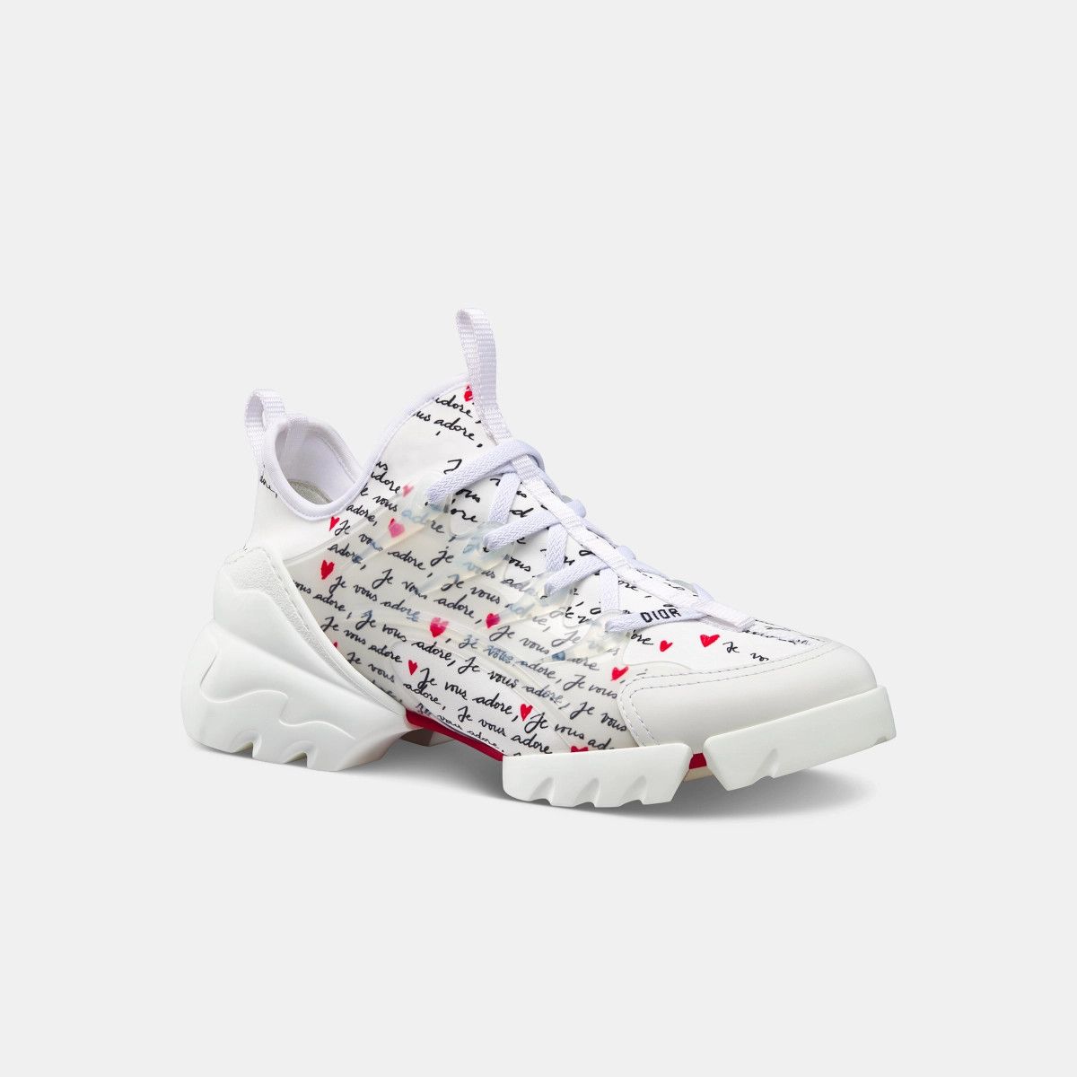 Dior o1bcso1str0226 D-Connect Dioramour Sneaker in White Size US 7 / IT 37 - 2 Thumbnail