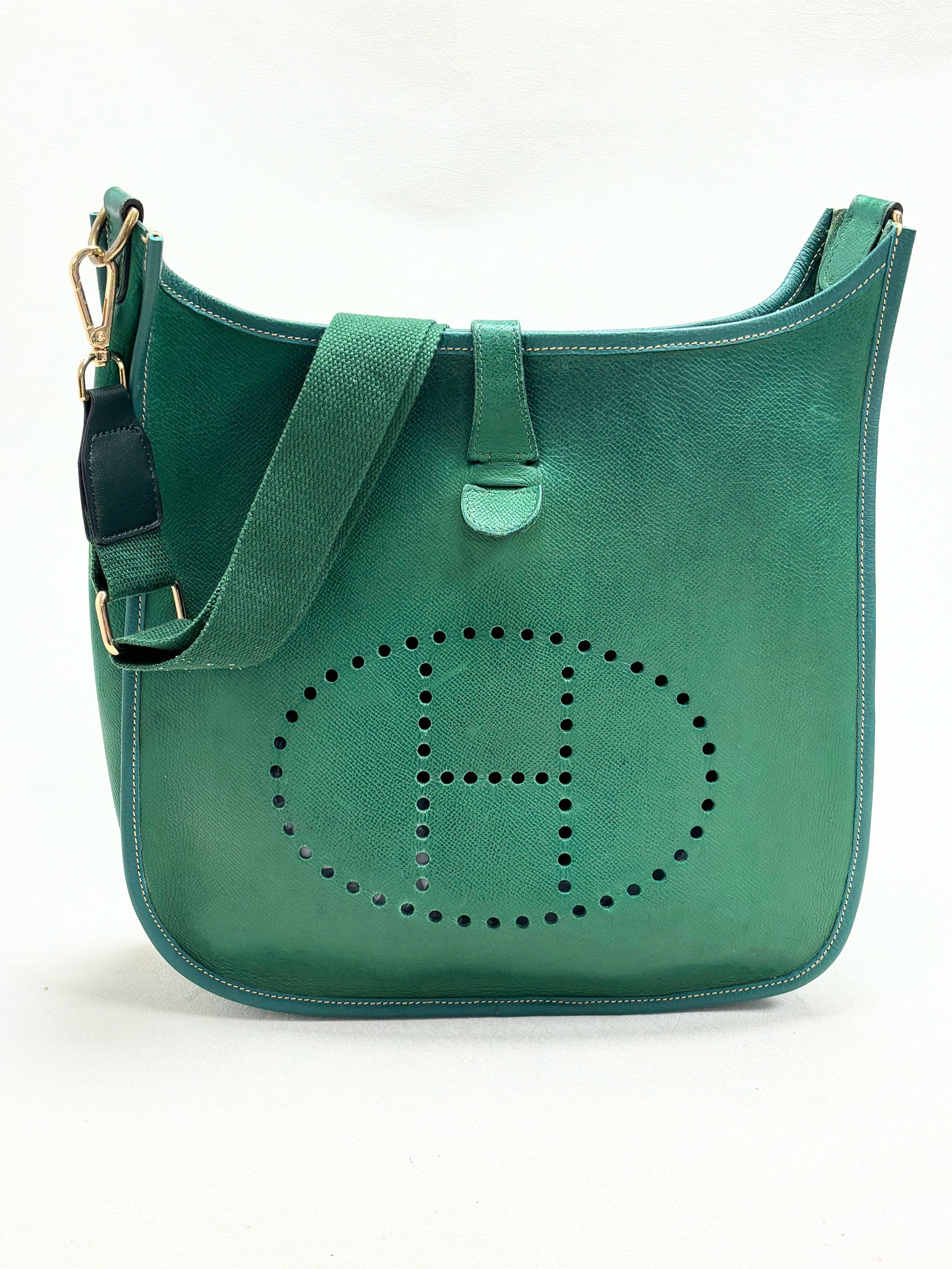 Other HERMÈS Sac Evelyn GM Epsom Vert Size ONE SIZE - 1 Thumbnail