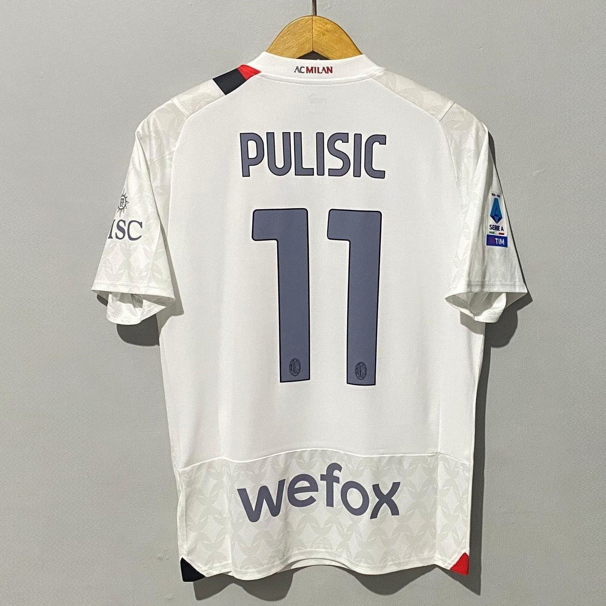 Puma AC Milan 2023-2024 Away Jersey Christian Pulisic Size US M / EU 48-50 / 2 - 2 Thumbnail