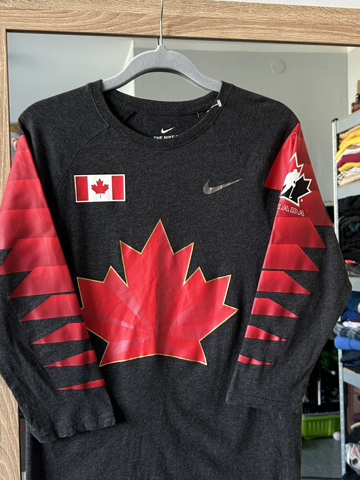 Nike Vintage tee longsleeve Nike canada hokey jersey team medium Size US M / EU 48-50 / 2 - 1 Thumbnail