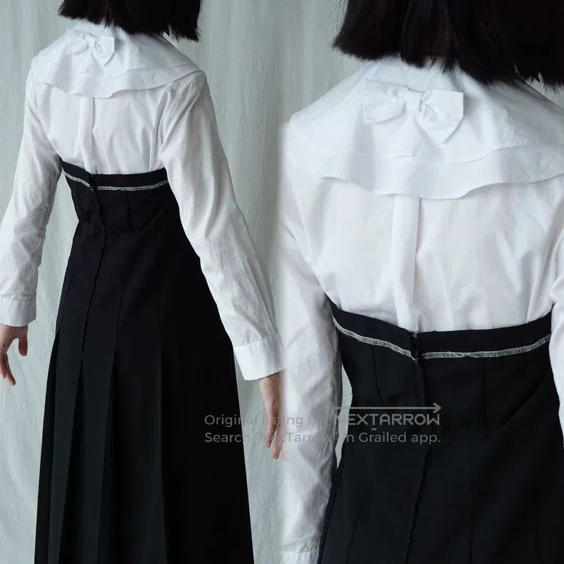 Comme des Garcons Comme Des Garcons Nun Collar White Shirt Size S / US 4 / IT 40 - 4 Thumbnail