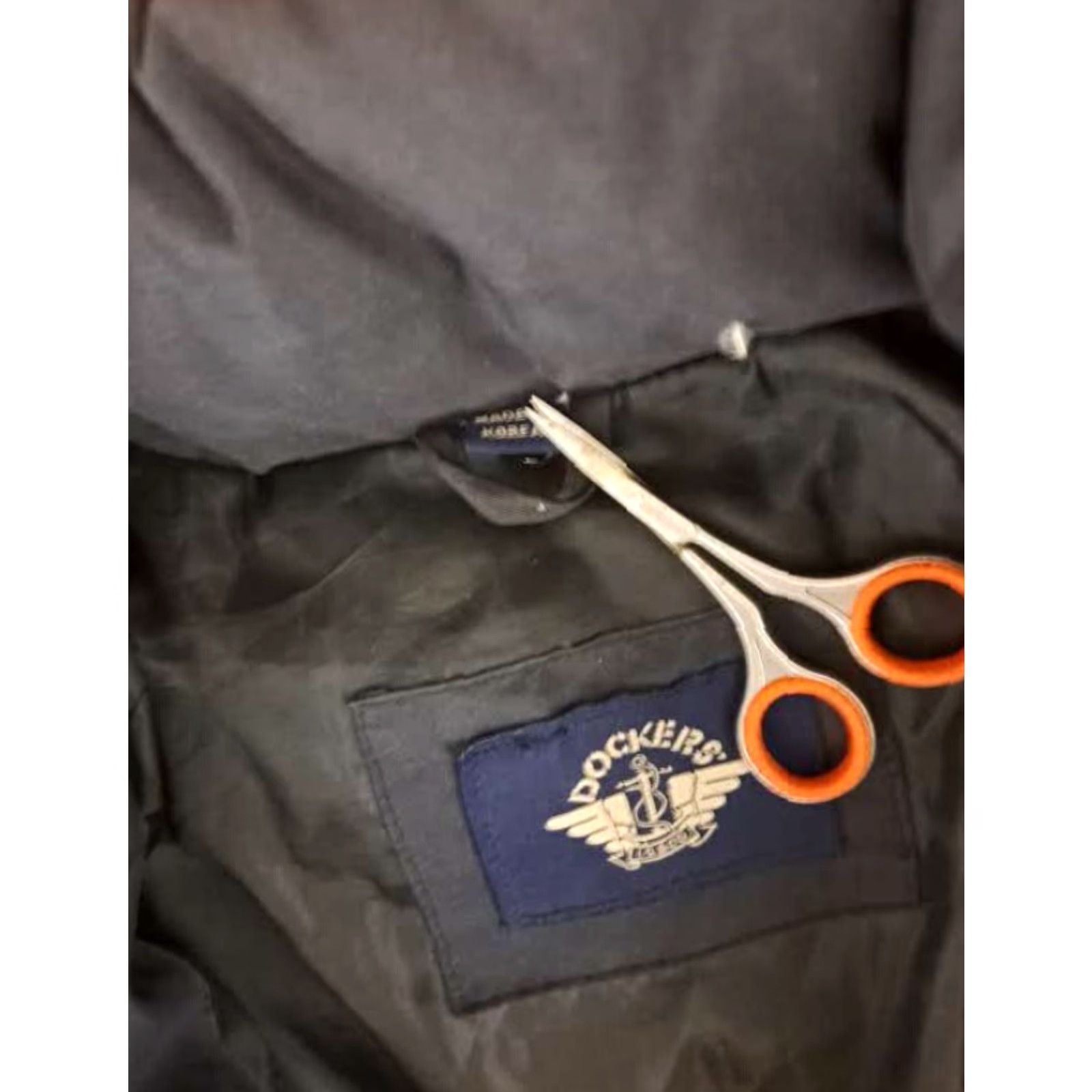 Dockers VINTAGE? DOCKERS Full Zip Puffer Down Black Jacket L? Size US L / EU 52-54 / 3 - 5 Thumbnail