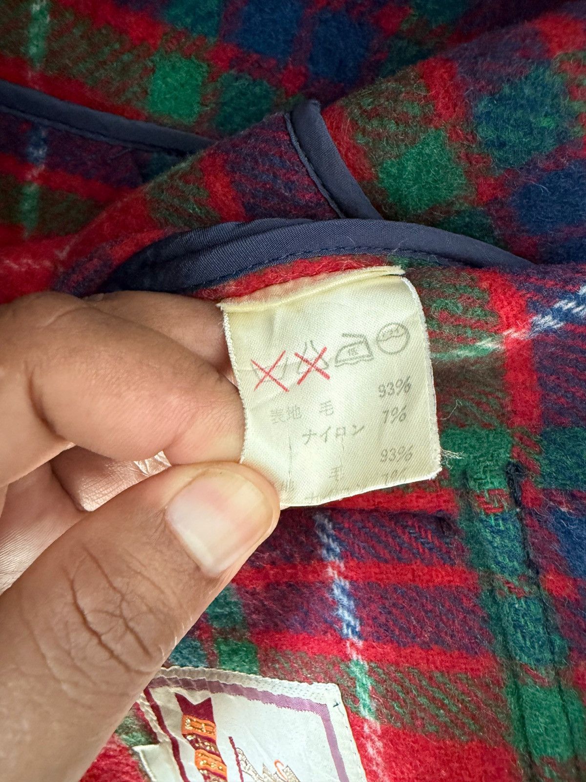 Baracuta BARACUTA BLUE WOOL CASUAL JACKET, TARTAN SKIN INSIDE Size US M / EU 48-50 / 2 - 9 Thumbnail