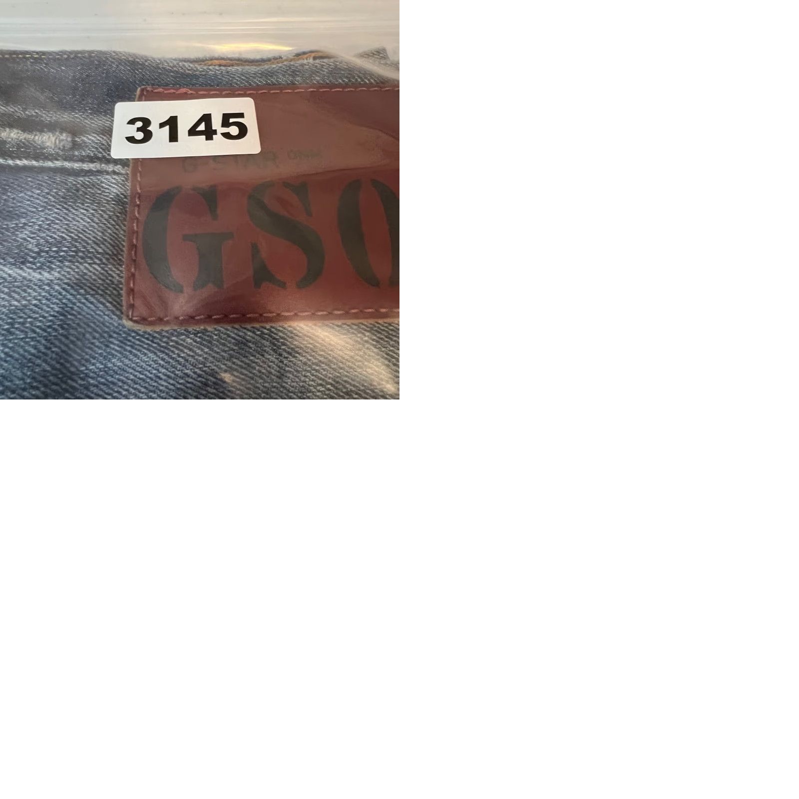 G-Star G-Star Raw GS01 Mens Jeans 33 x 32 Radar Tapered Fit Blue Denim 5-Pocket Regular Rise Mid Vintage No Size US 33 - 10 Thumbnail