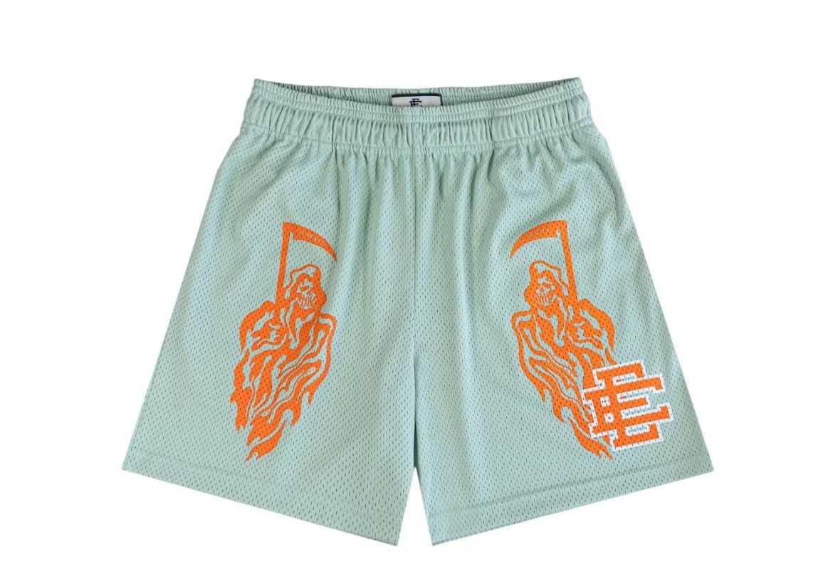 Eric Emanuel Eric Emanuel Warren Lotas Grim Reaper green shorts medium Size US 30 / EU 46 - 1 Thumbnail