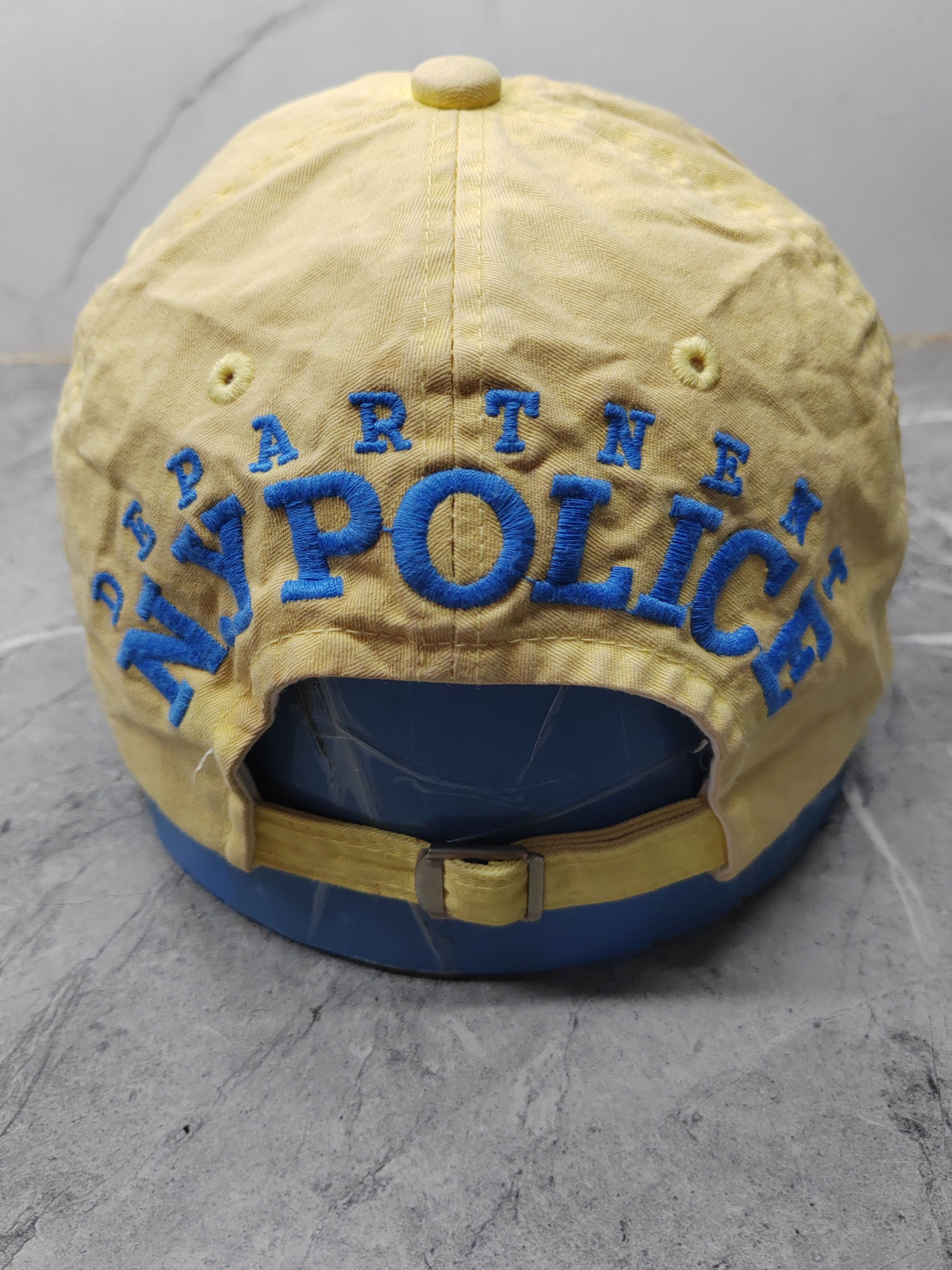 Vintage Vintage NYPD Distressed Style Cap Hat Size ONE SIZE - 5 Thumbnail