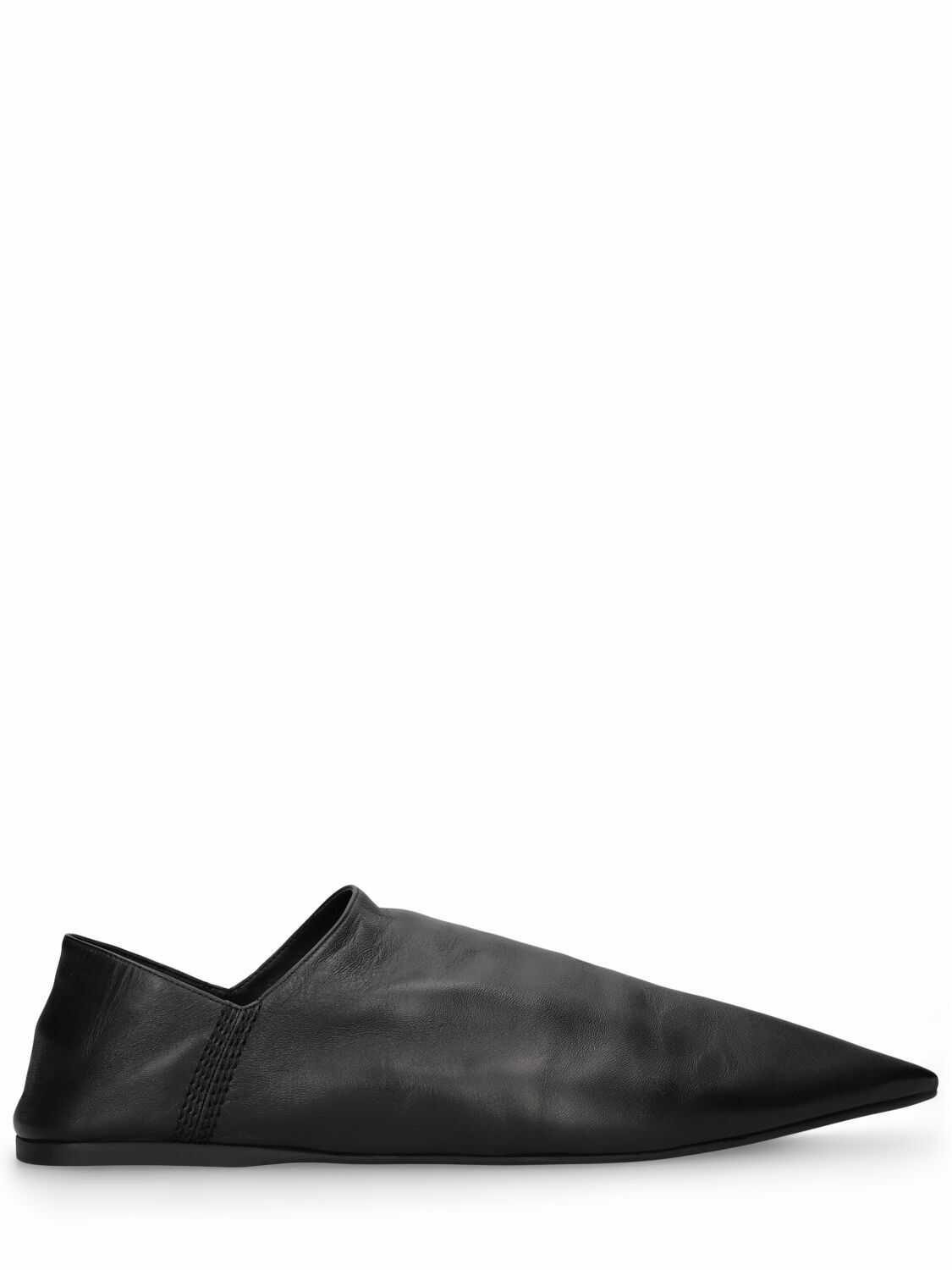 Balenciaga Flat Mule leather Made in Italy US 9 10