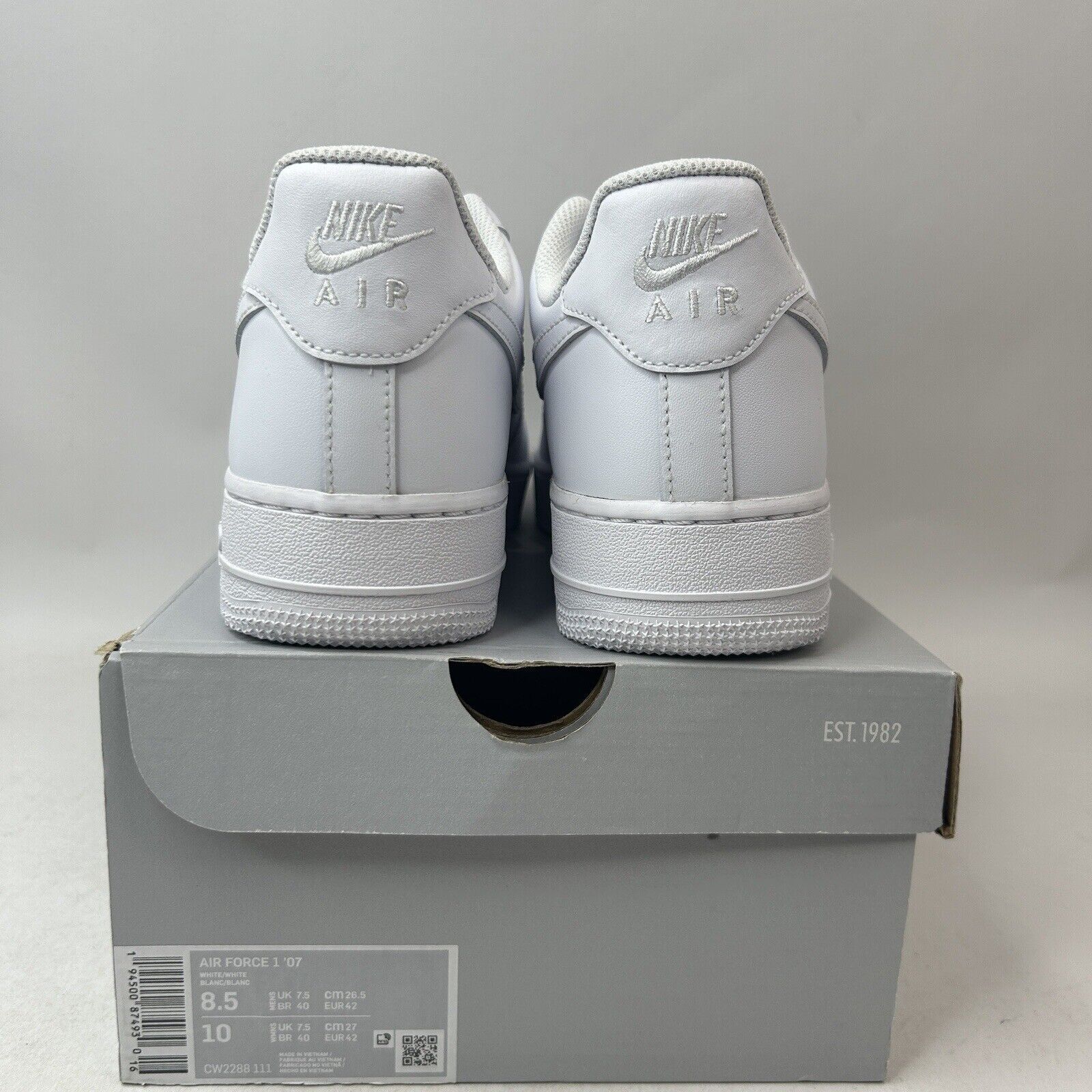 Nike Nike Air Force 1 '07 Low “Triple White” 2024 Size US 8.5 / EU 41-42 - 4 Thumbnail