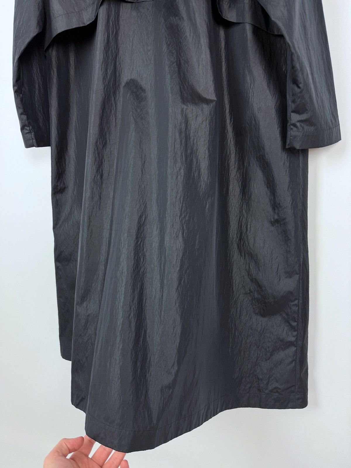 Other Manuelle Guibal Paris Assymetric Zip Hooded Rain Coat Size M / US 6-8 / IT 42-44 - 15 Thumbnail