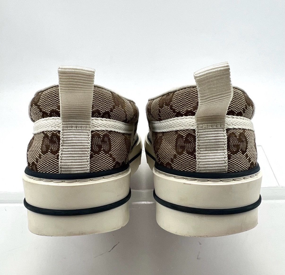 Gucci GUCCI Canvas Platform Low-Top Sneakers K12 Size US 6 / IT 36 - 6 Thumbnail