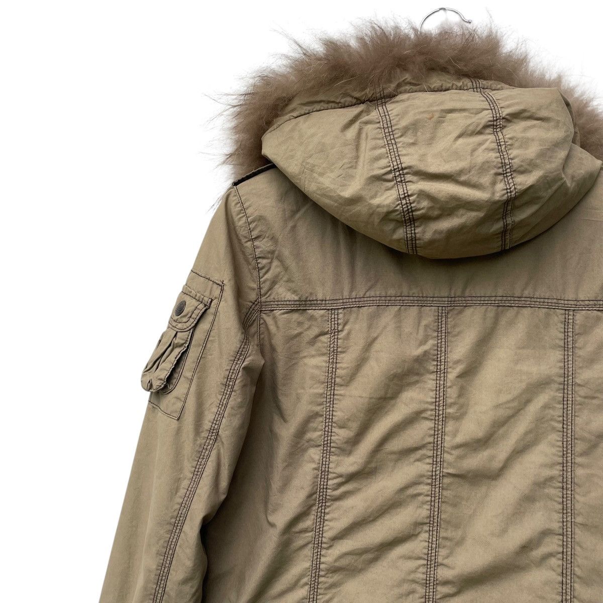 Le Grande Bleu (L.G.B.) 💥Japanese Brand Upper Freak Faux Fur Parka Hooded Jacket Size US M / EU 48-50 / 2 - 7 Thumbnail