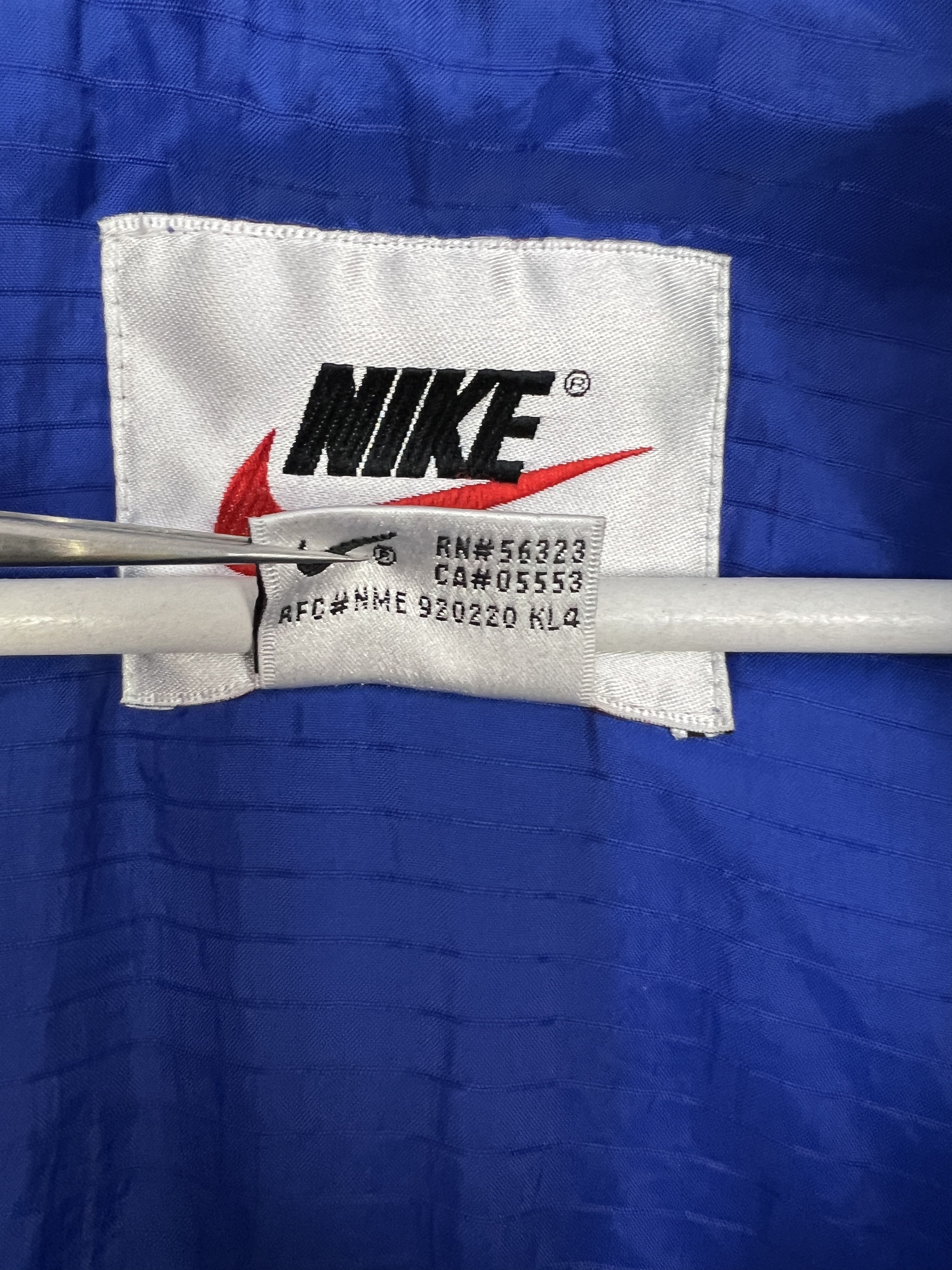 Nike Vintage 90's Nike Glasgow Rangers Football Jacket Soccer Size US XL / EU 56 / 4 - 15 Thumbnail