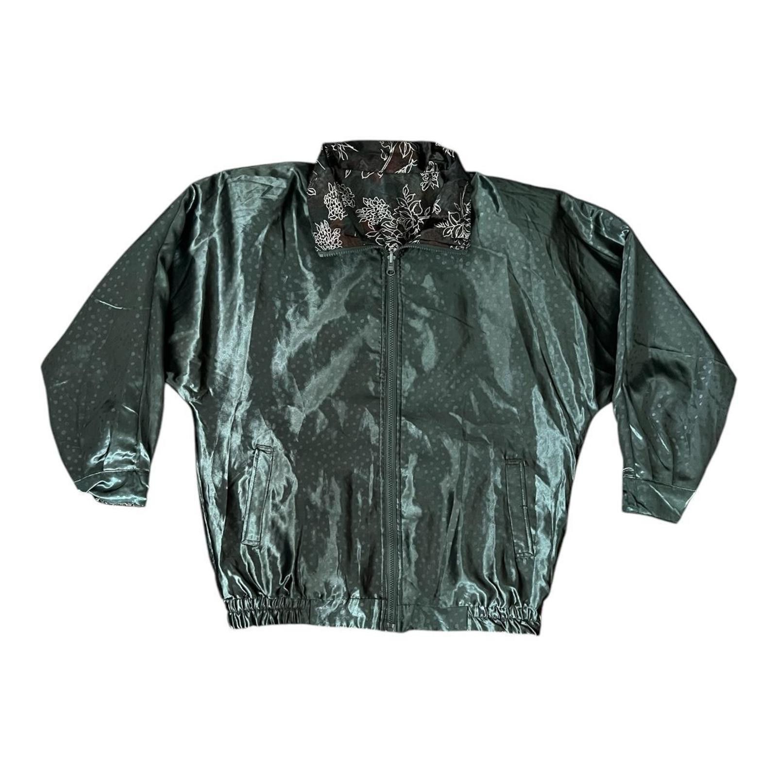 Other Vintage 80s Rafael Floral Reversible Jacket Size M / US 6-8 / IT 42-44 - 4 Thumbnail