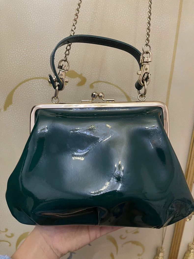 Vivienne Westwood Vivienne Westwood size os Deer leather retro handbag Saturn Size ONE SIZE - 2 Thumbnail