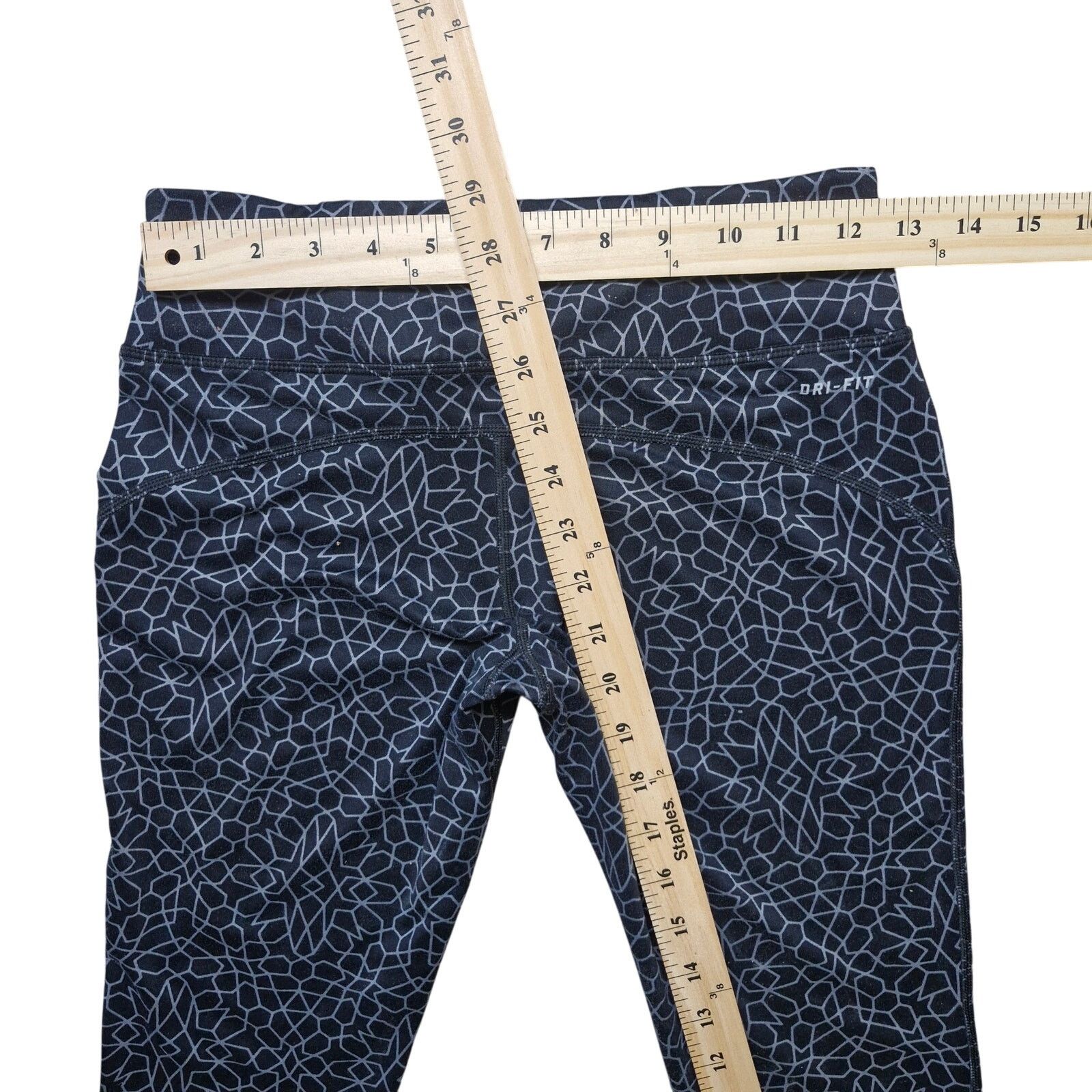 Nike Nike Black Epic Printed Running Crop Tights Women’s Size S Size 27" / US 4 / IT 40 - 7 Thumbnail