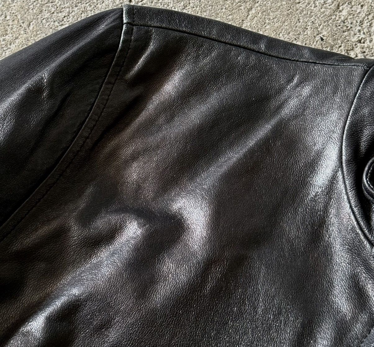 Balenciaga Balenciaga - 1997 - Nicolas Ghesquière - Moto Leather Jacket Size US L / EU 52-54 / 3 - 10 Thumbnail