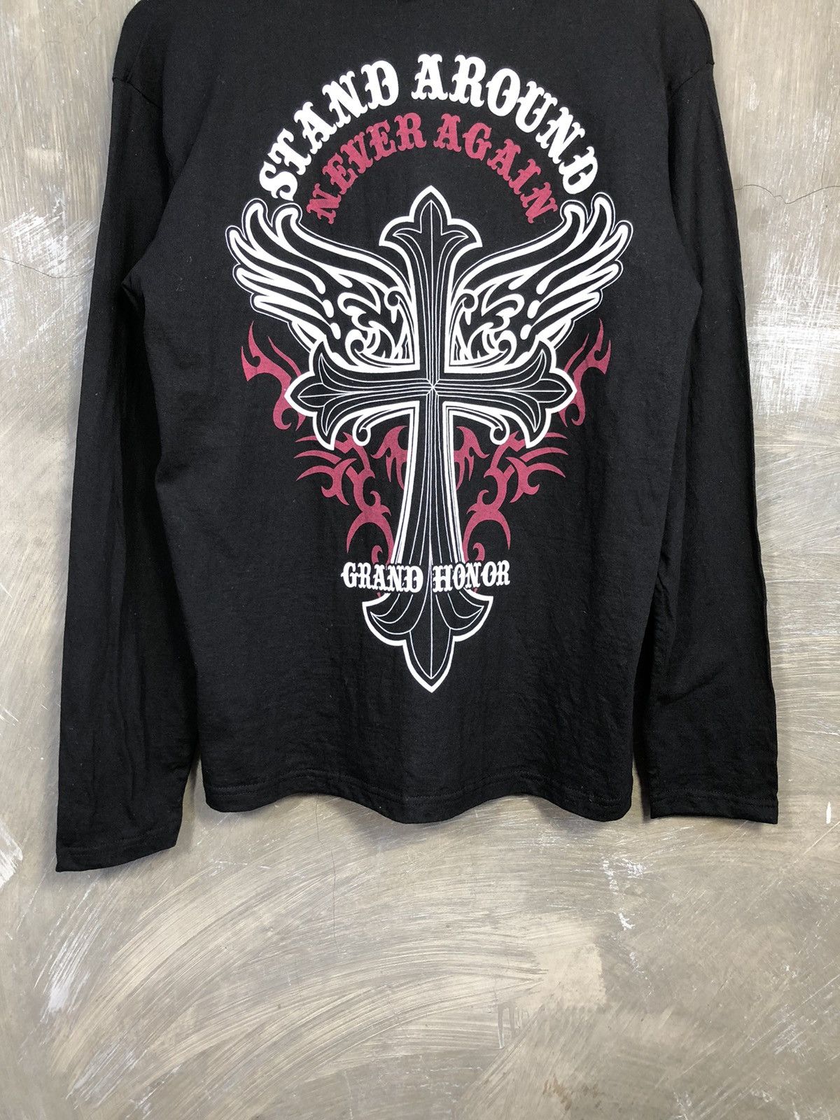 Japanese Brand Y2K Japanese Longsleeve Chrome Hearts Style Size US M / EU 48-50 / 2 - 9 Thumbnail