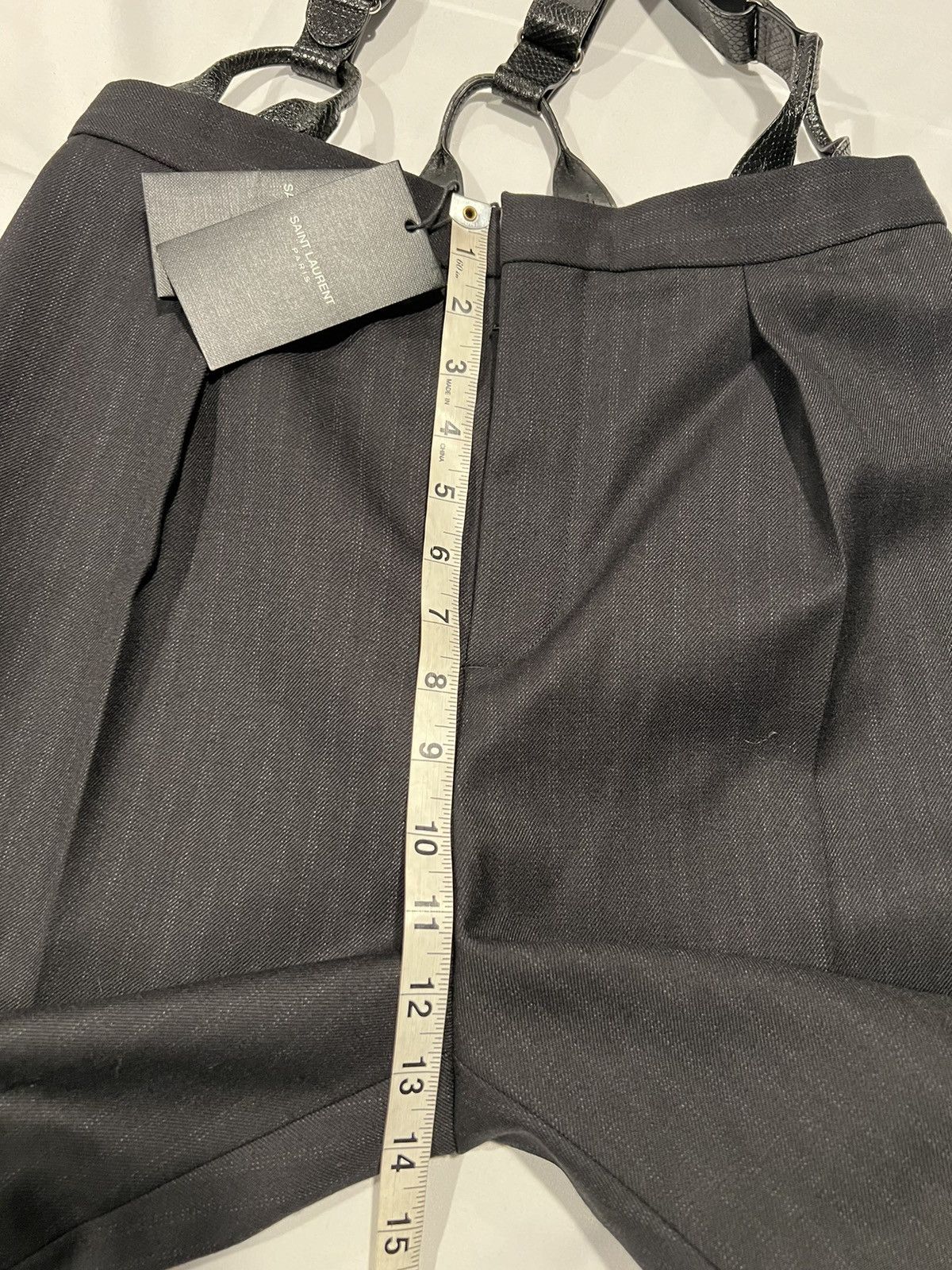 Saint Laurent Paris Saint Laurent men’s pants with python suspenders. 44. $1690 Size US 30 / EU 46 - 5 Thumbnail
