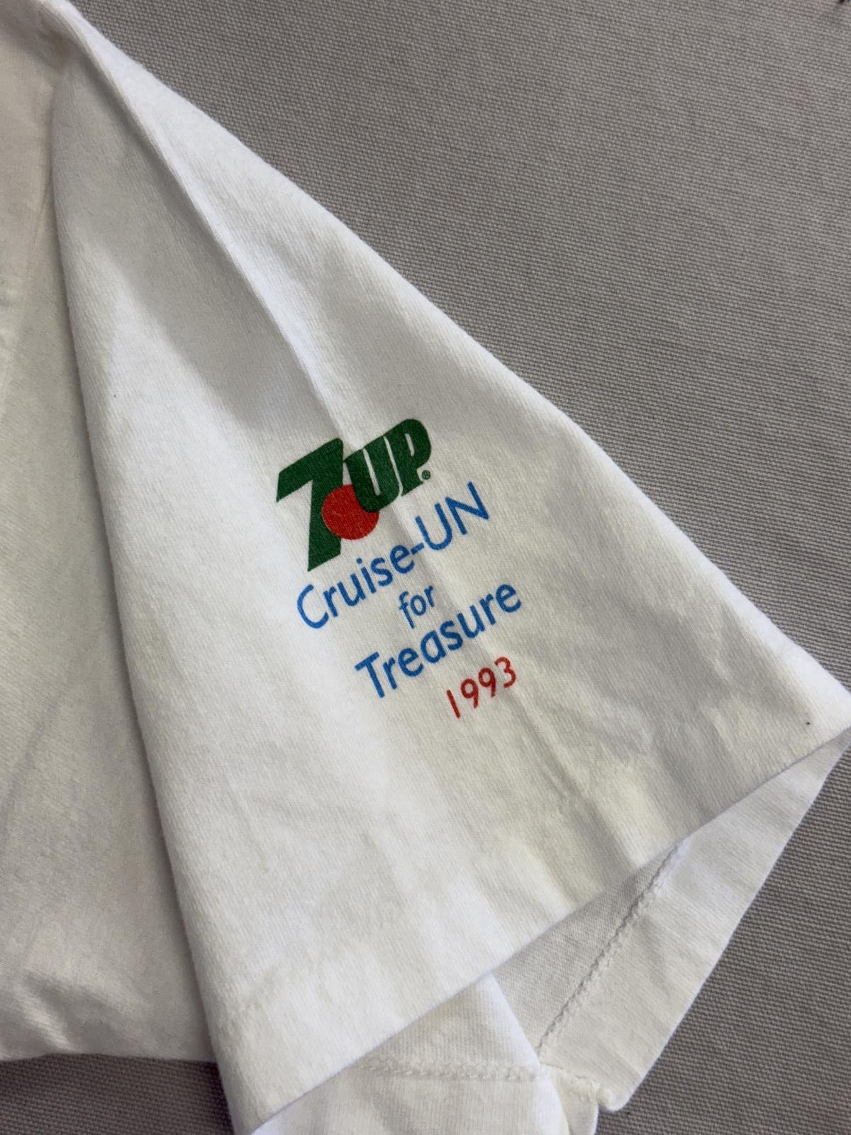 Other Vintage 7-Up T-shirt SS Uncola 1993 Cruise-On 1993 - Large Size US L / EU 52-54 / 3 - 6 Thumbnail