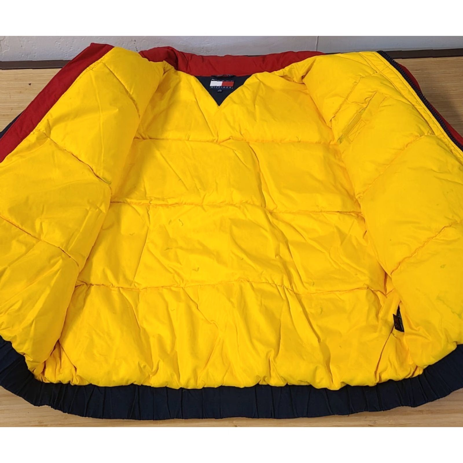Tommy Hilfiger VINTAGE Tommy Hilfiger Coat Puffer XL Men Blue Down Zip Full Zip Embroidered Logo OS All Seasons Winter Size US XL / EU 56 / 4 - 6 Thumbnail