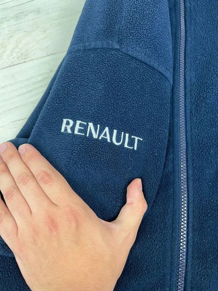 Vintage Vintage Renault Fleece Jacket Racing 90s Size US XXL / EU 58 / 5 - 6 Thumbnail
