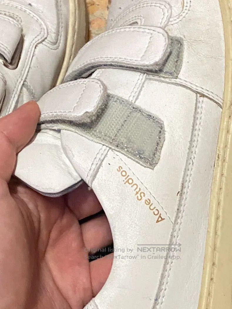 Acne Studios Acne Studios Vintage Style White Sneakers Size US 7.5 / IT 37.5 - 6 Thumbnail