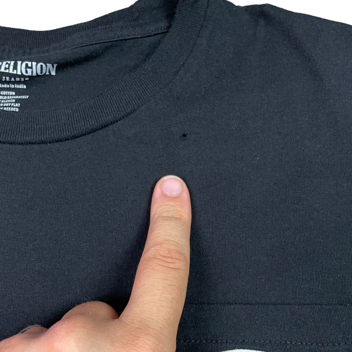 True Religion True Religion Buddha Head Black Pocket Shirt Adult Large Size US L / EU 52-54 / 3 - 3 Thumbnail