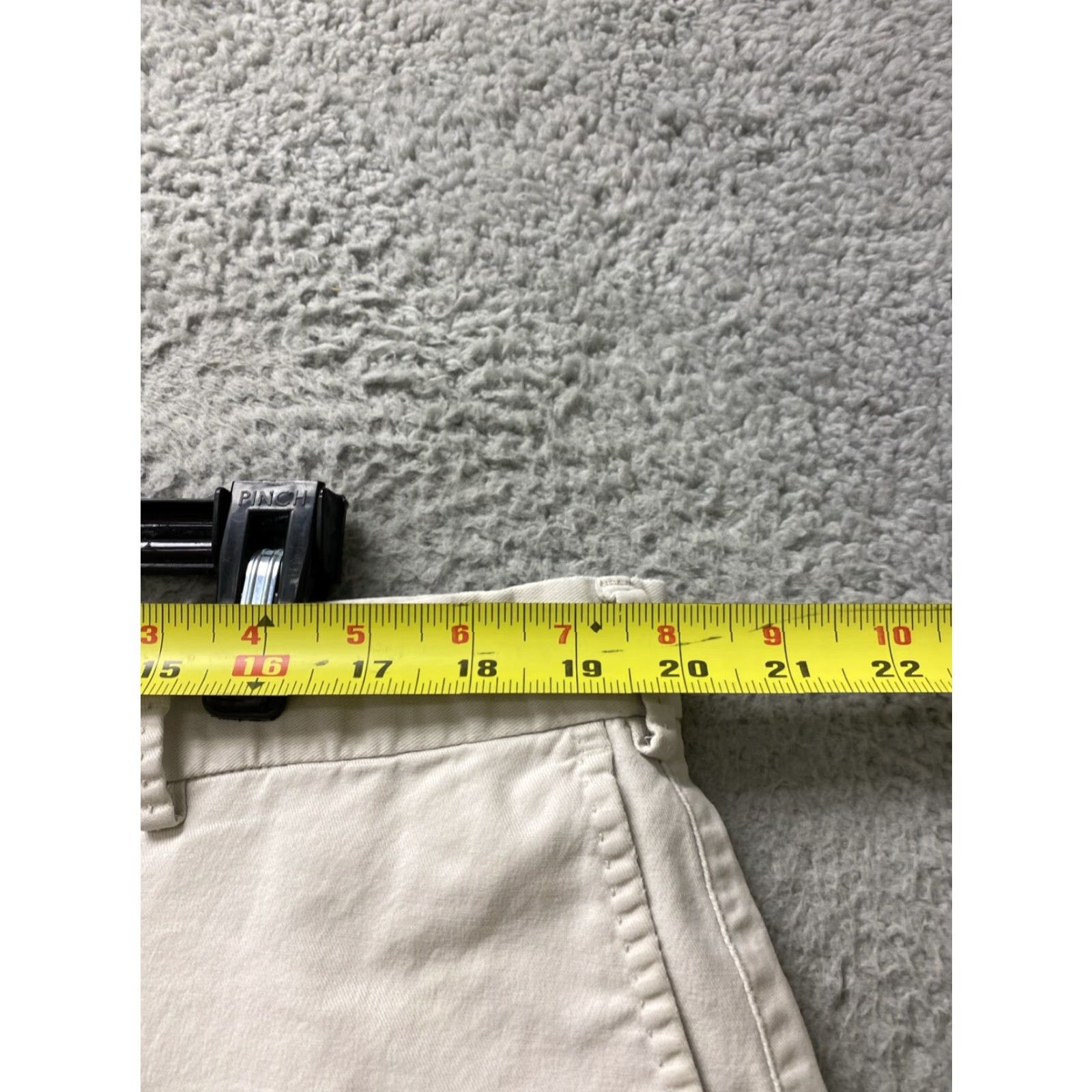 Peter Millar VINTAGE Peter Millar Shorts Men Sz 40 Casual Chino Stretch Beige 80s Size US 40 / EU 56 - 3 Thumbnail