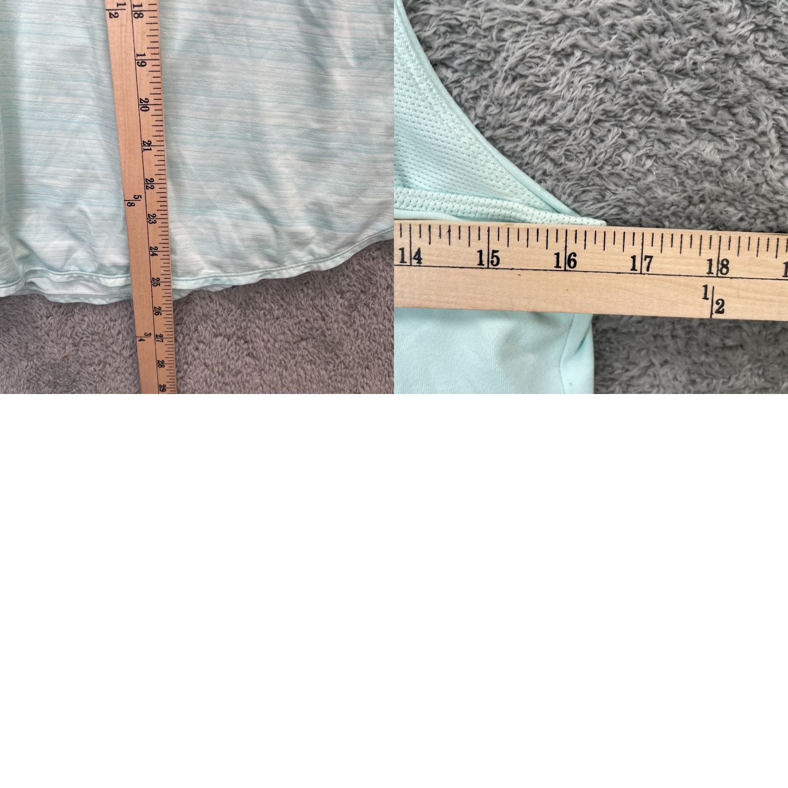 Athleta Athleta Tank Womens XL Blue Top Daydreamer Racerback Fitted Workout Shirt Sleeveless City Sports Activewear Gym Running Yoga Size XL / US 12-14 / IT 48-50 - 8 Thumbnail