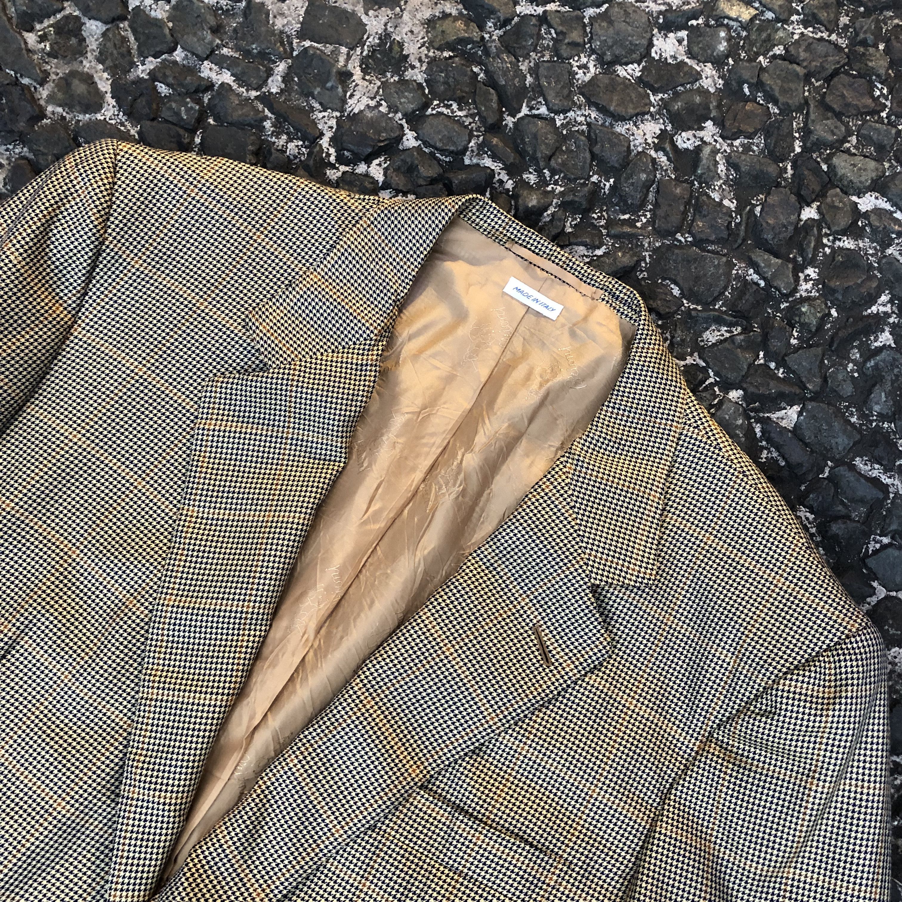 Brioni Brioni For Neiman Marcus Traiano Glen Check Blazer Size 54L - 1 Thumbnail