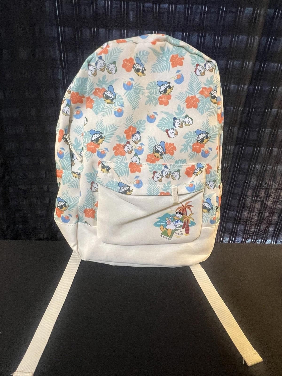 Disney Donald Duck & Nephews Full Sized Backpack - Tropical Print Size ONE SIZE - 1 Thumbnail