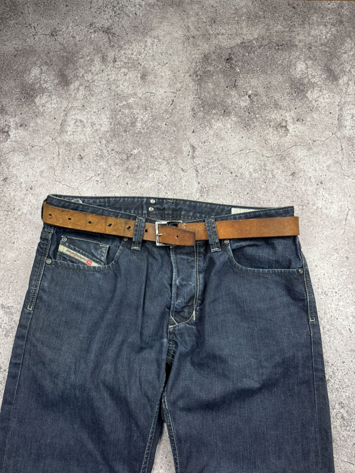 Japanese Brand 00’s NUMBER NINE STYLE BROWN LEATHER RARE Y2K BELT VINTAGE Size ONE SIZE - 1 Thumbnail