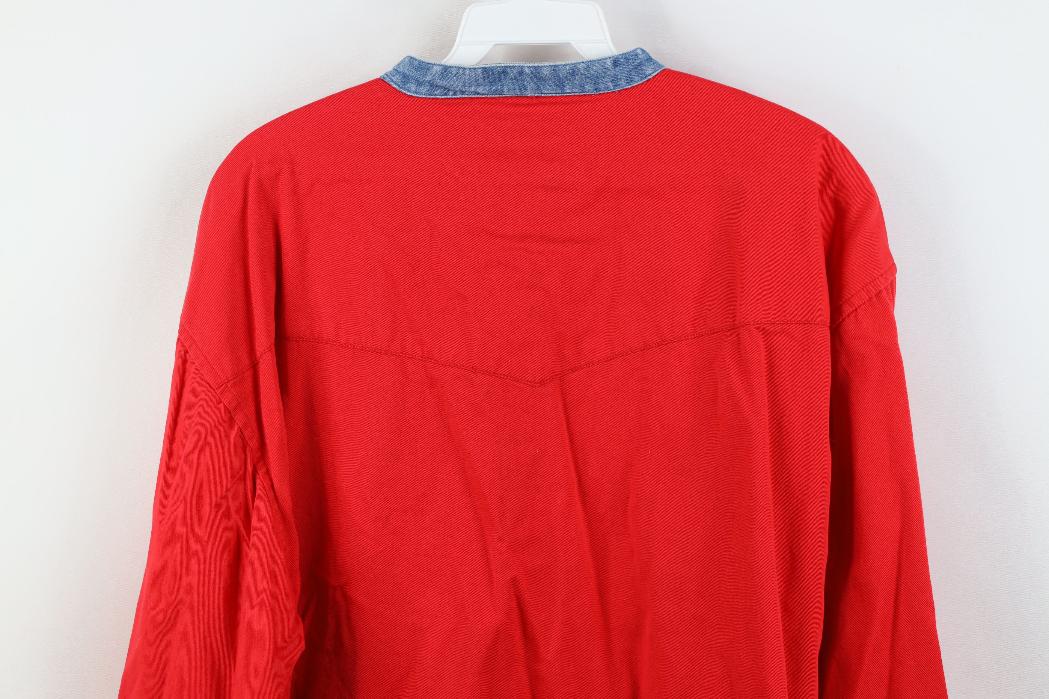 Vintage Vintage 90s Streetwear Collar Western Cowboy Button Shirt Size US L / EU 52-54 / 3 - 12 Thumbnail