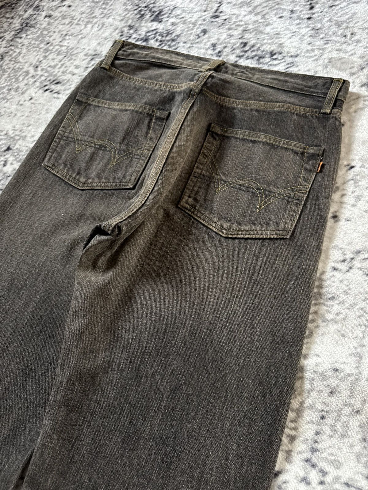 Edwin Rare Edwin 505 13.5 Oz Selvedge Wide Baggy Redline Jeans Size US 32 / EU 48 - 16 Thumbnail