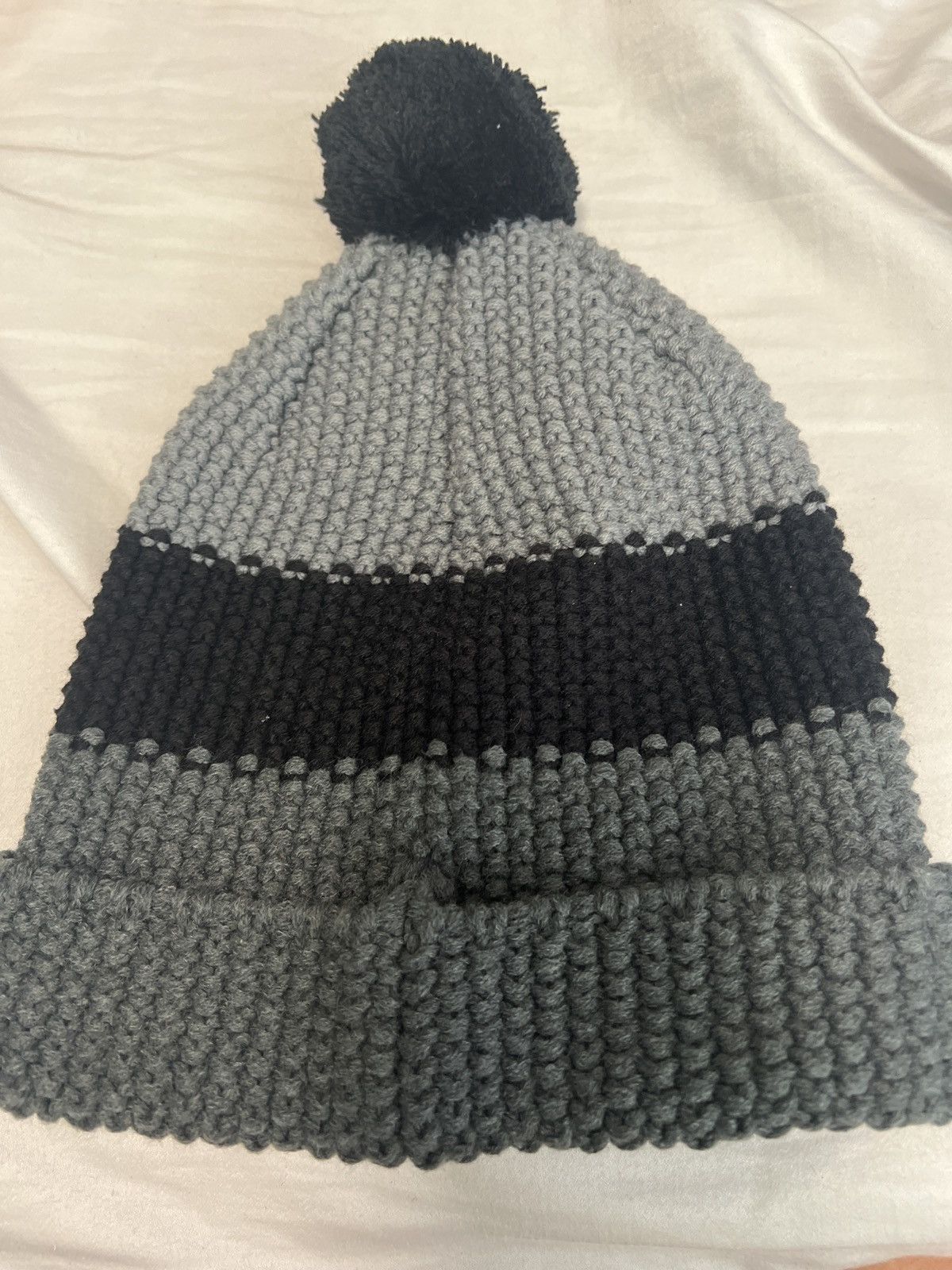 Supreme Supreme black and grey knit beanie Size ONE SIZE - 2 Thumbnail