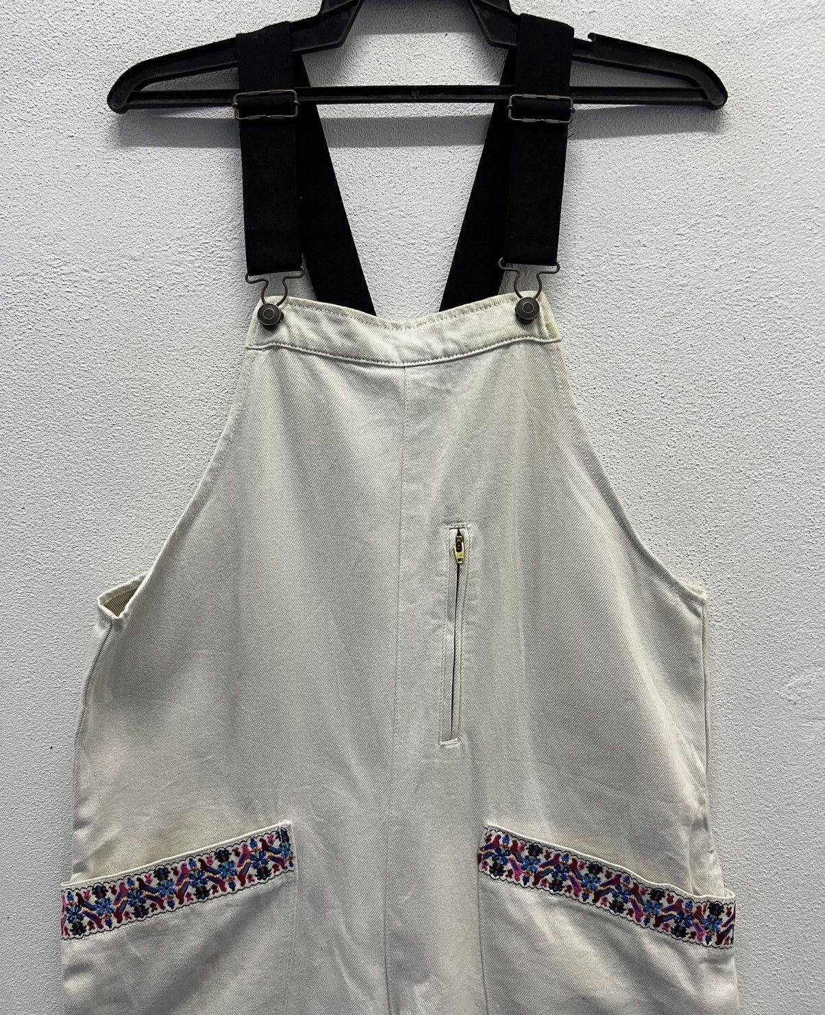 Japanese Brand × KEITAMARUYAMA Niko and.× Keita Maruyama Embroidered Utility Overalls SizeM Size US 39 - 3 Thumbnail